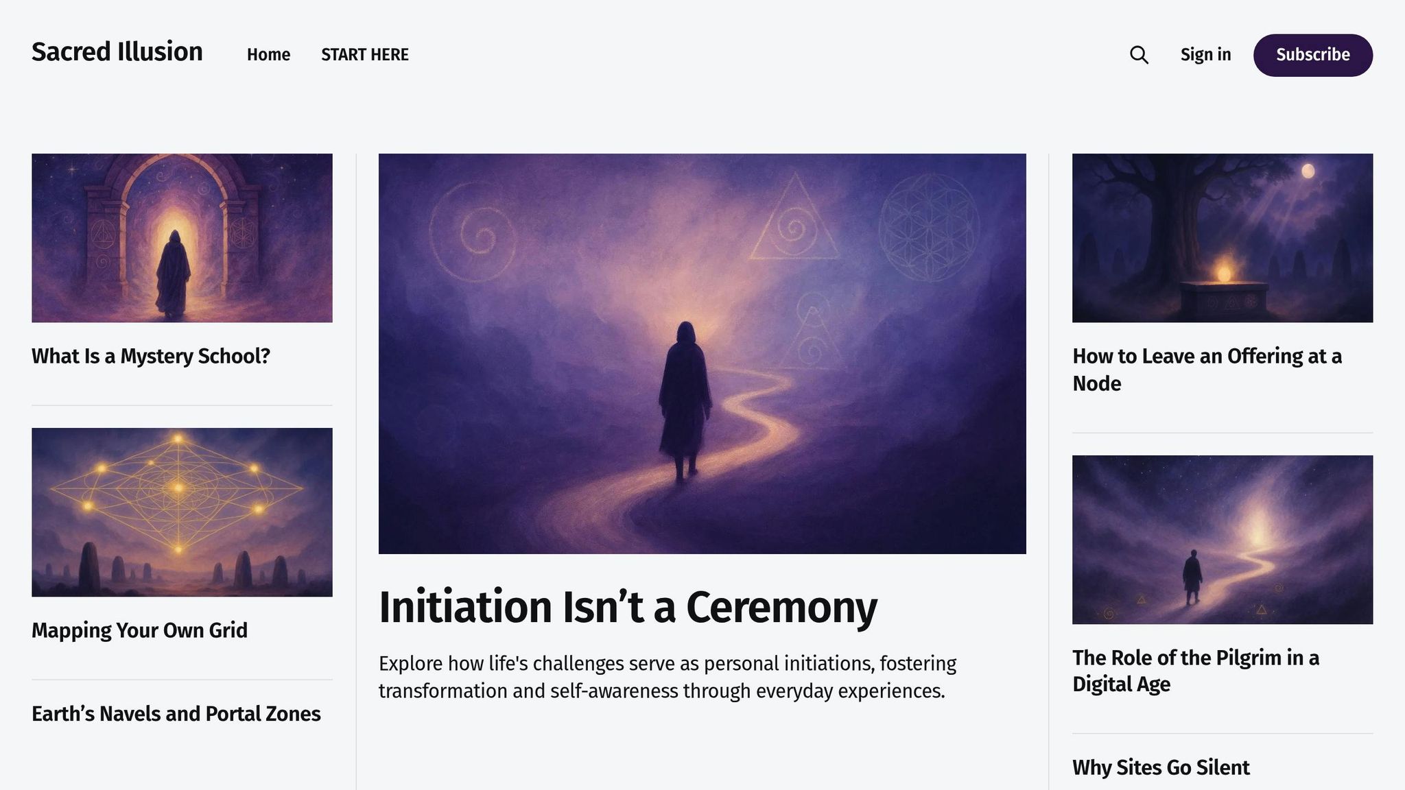 Sacred Illusion