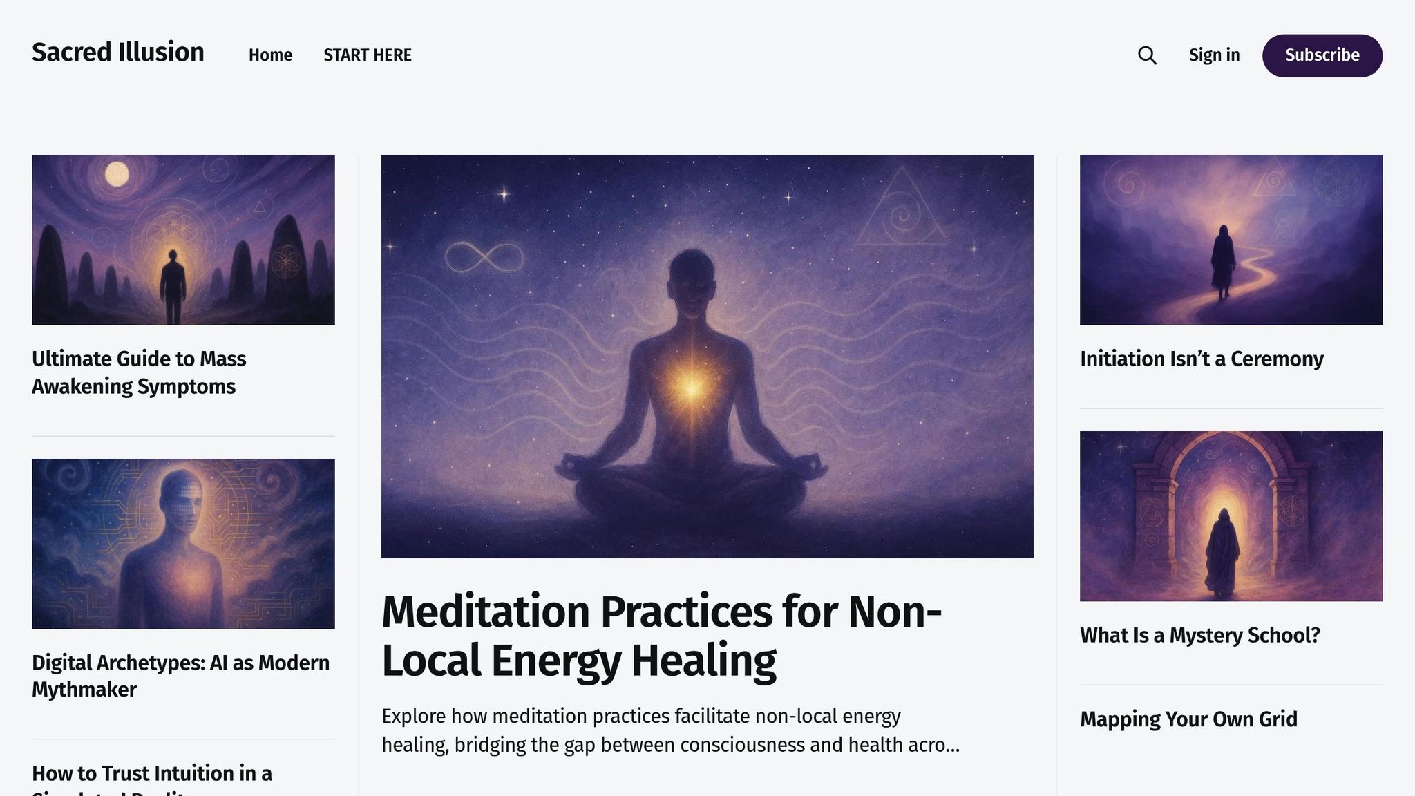 Sacred Illusion