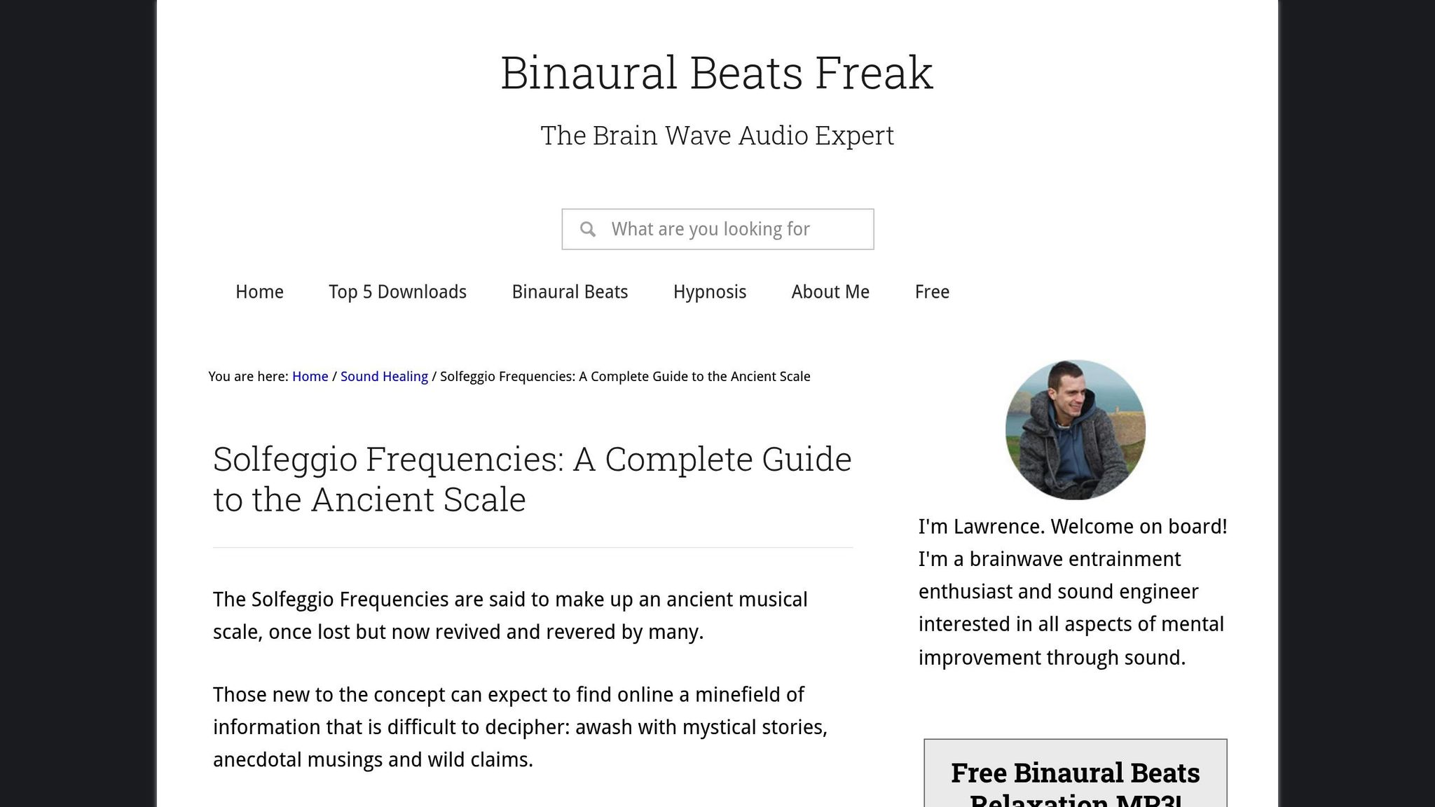 Solfeggio Frequencies