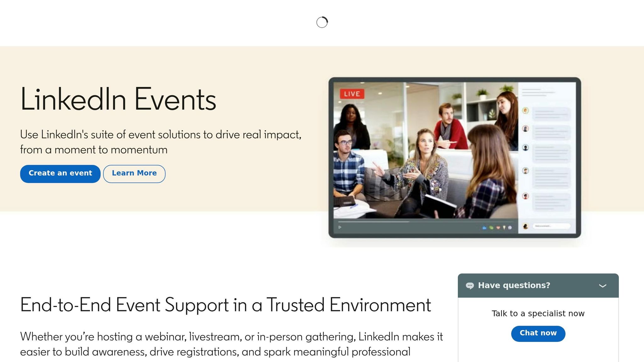 LinkedIn Events Tool