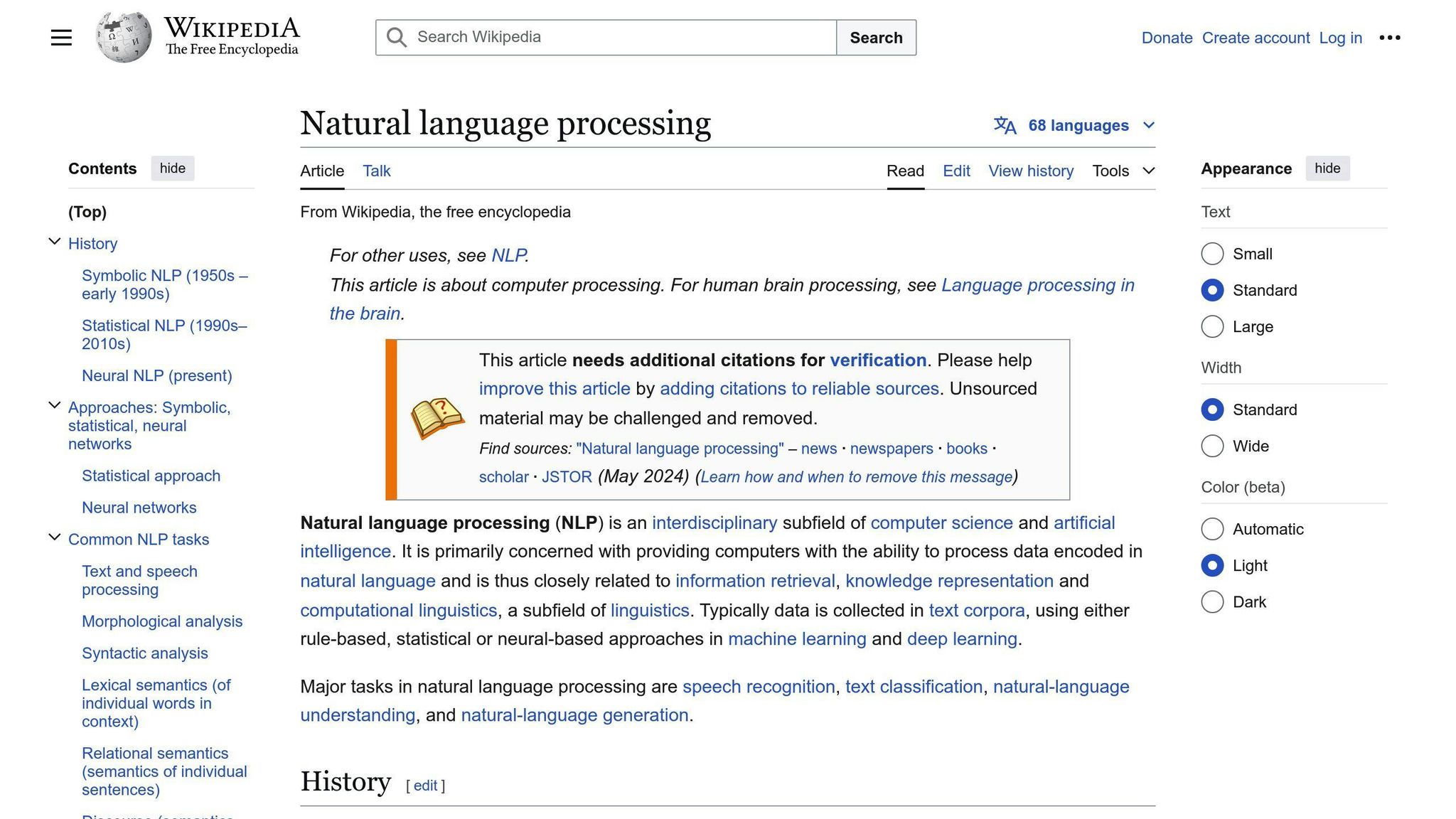 Natural Language Processing