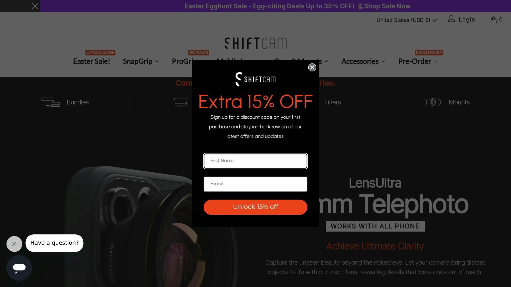 ShiftCam Telephoto ProLens