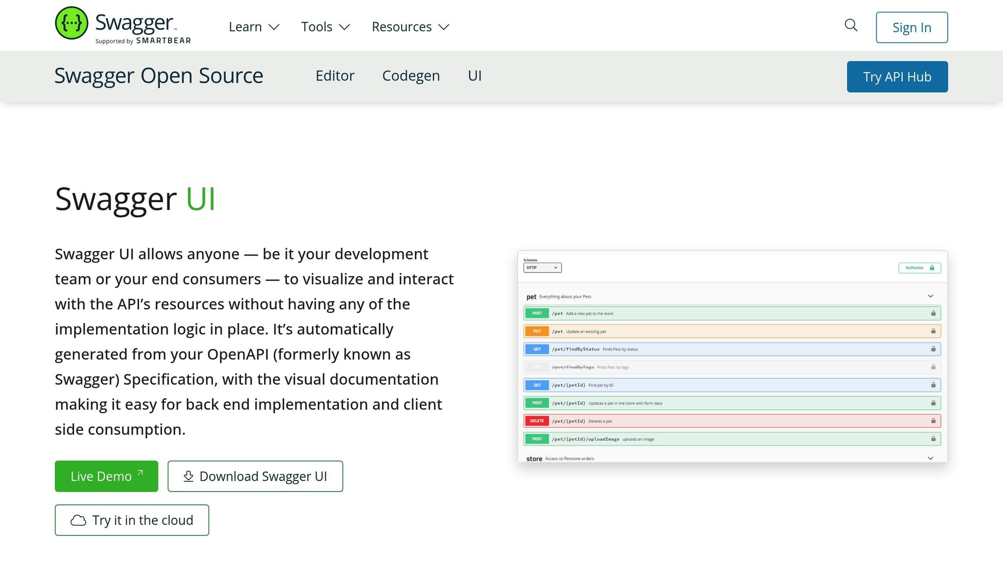 Swagger UI