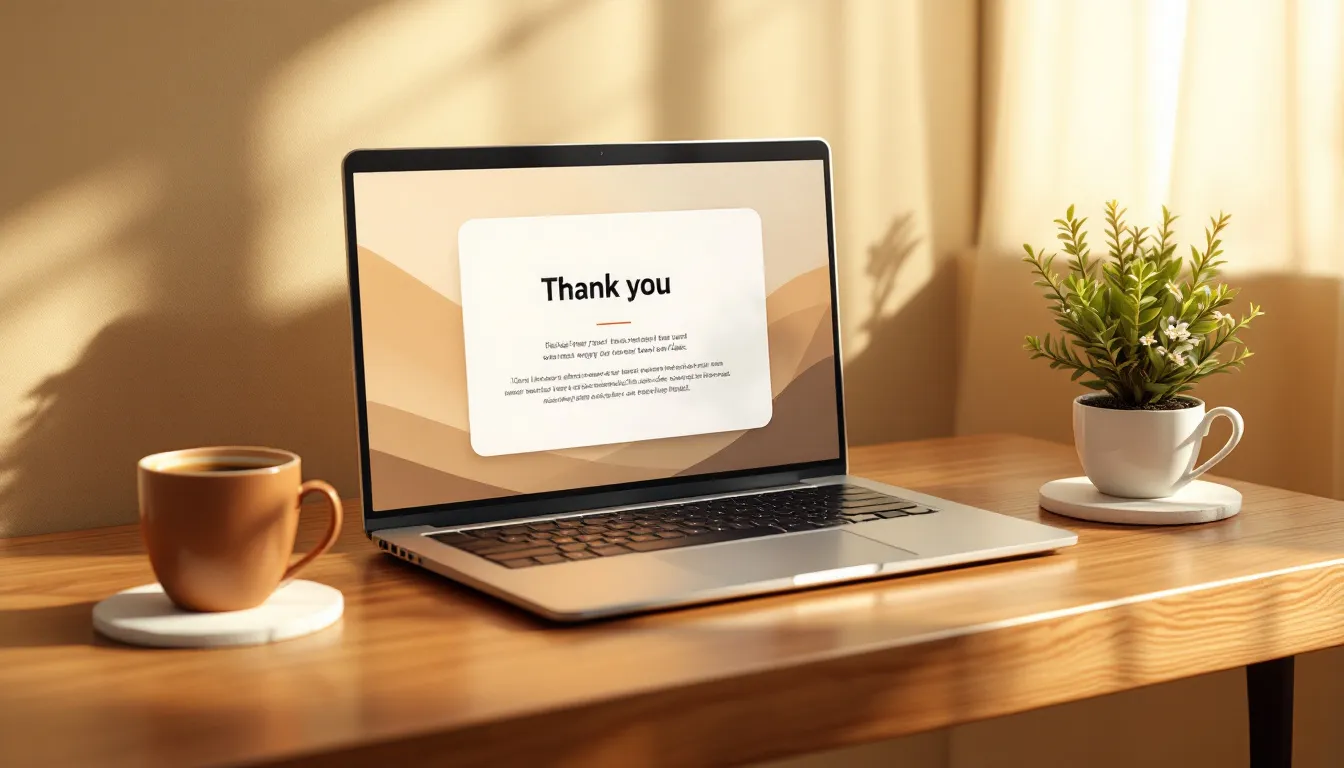 5 Post-Interview Thank You Email Templates