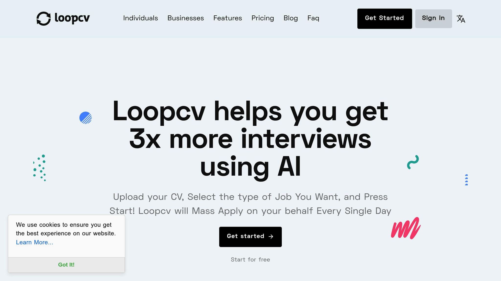 LoopCV.pro