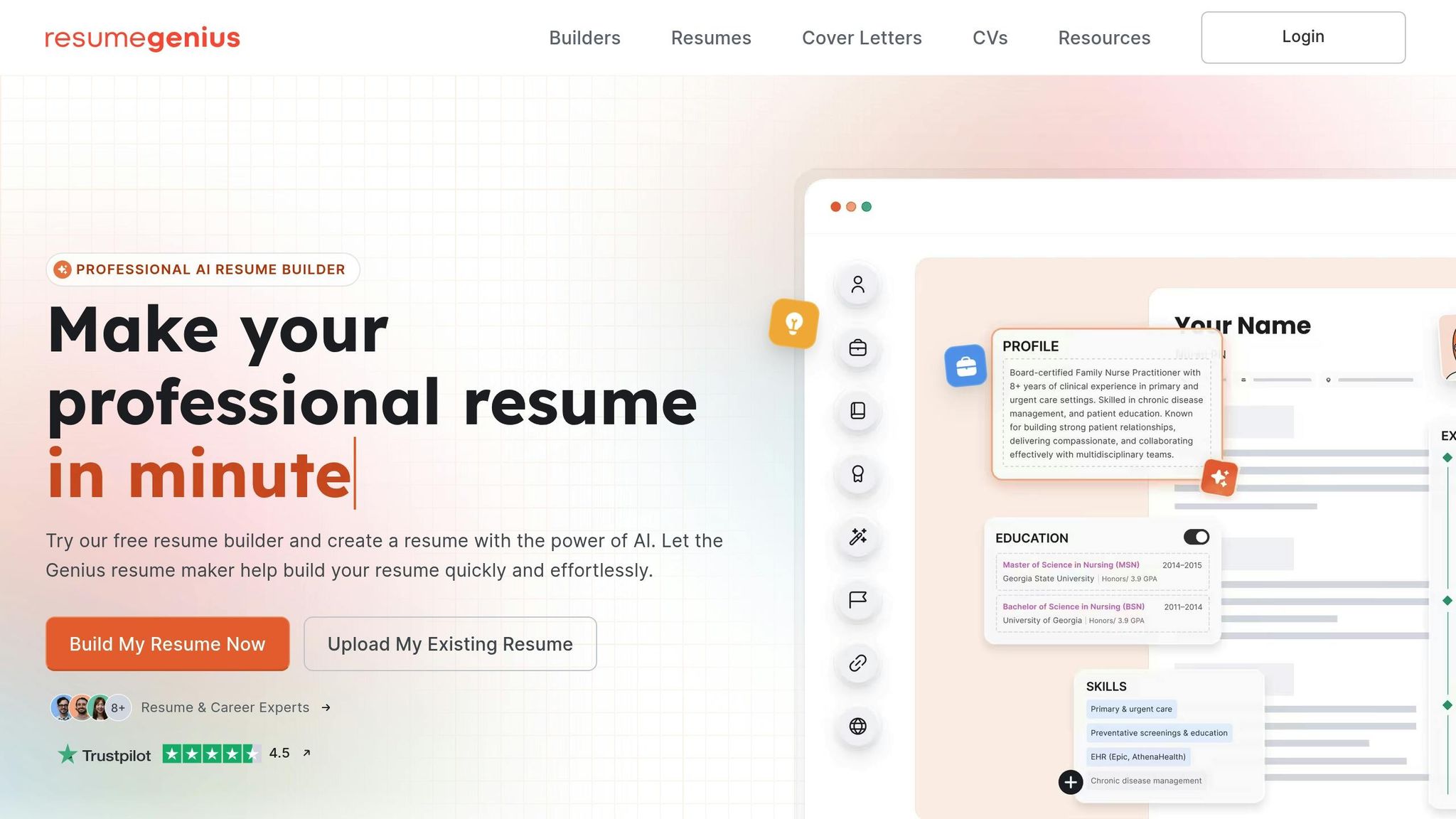 Resume Genius