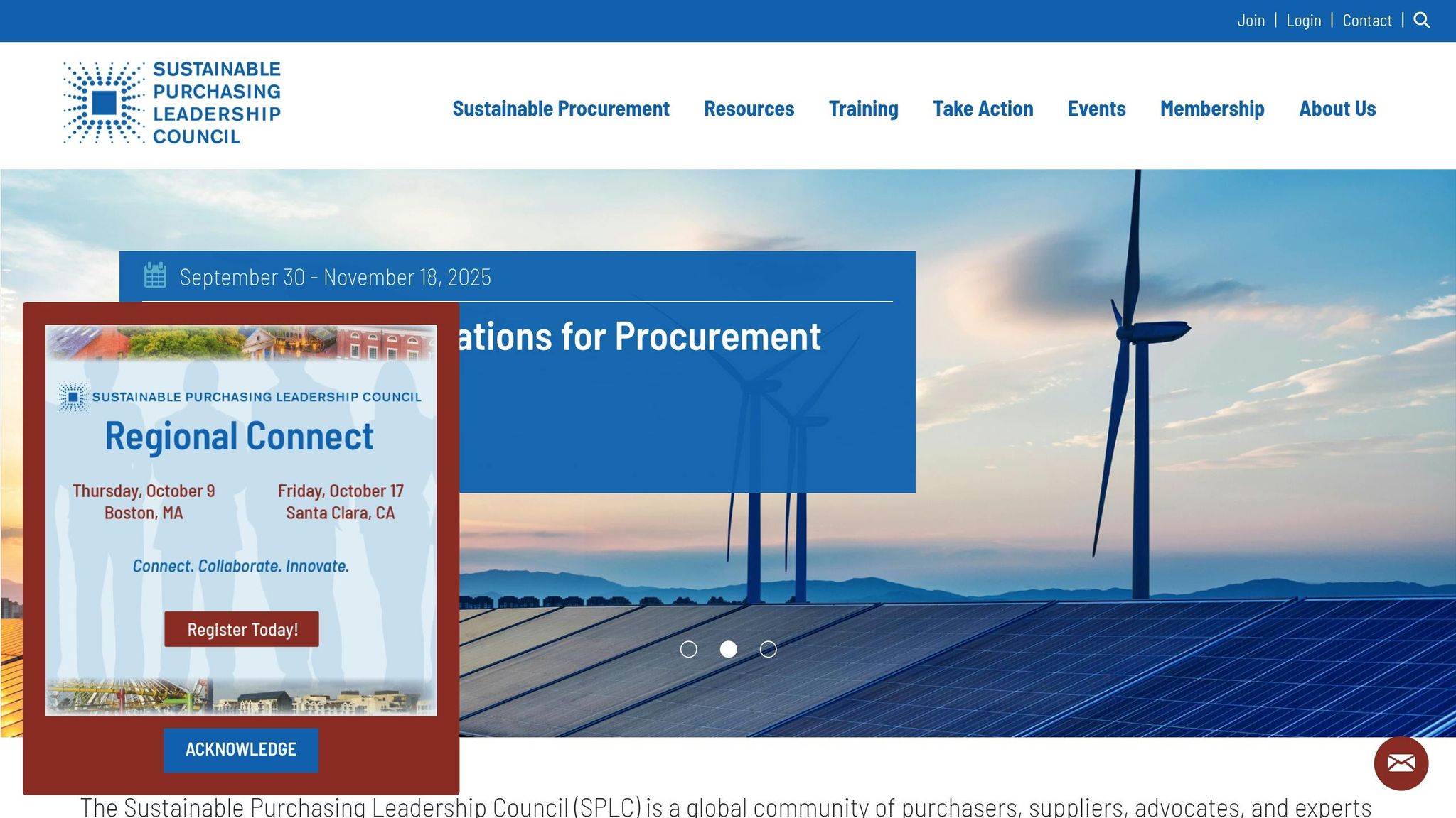 Sustainable Purchasing Leadership Council
