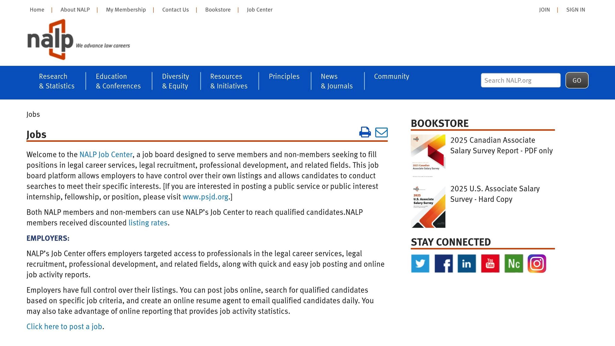 NALP Job Center