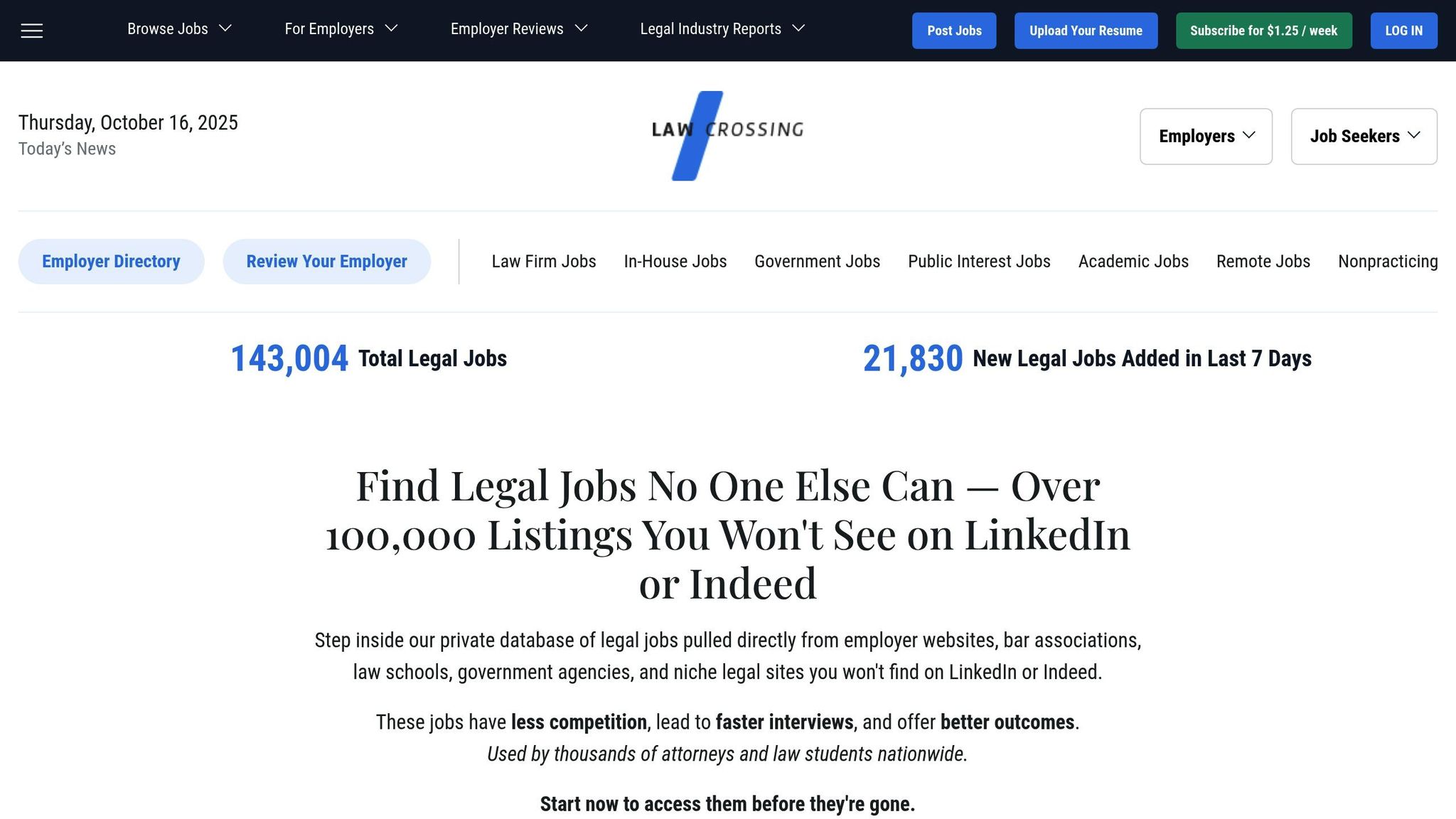 LawCrossing
