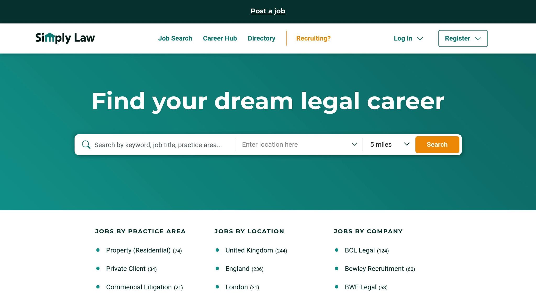 SimplyLawJobs