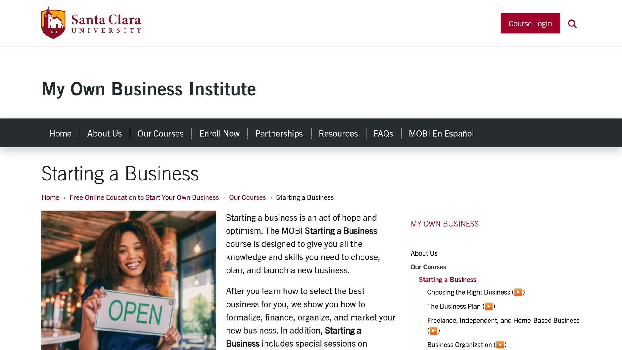 My Own Business Institute