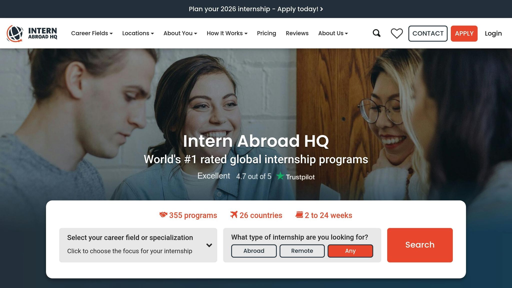 Intern Abroad HQ