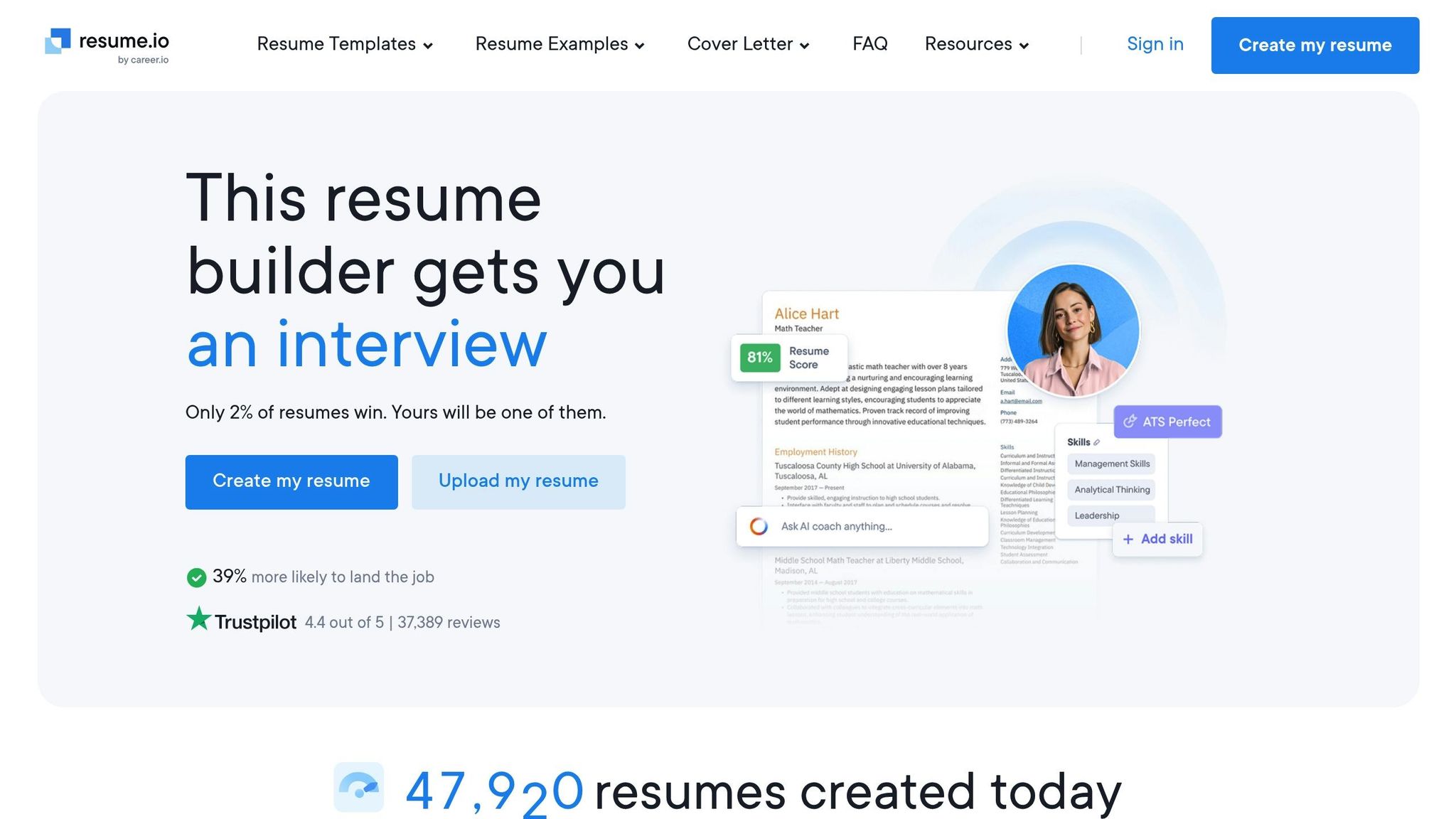 Resume.io