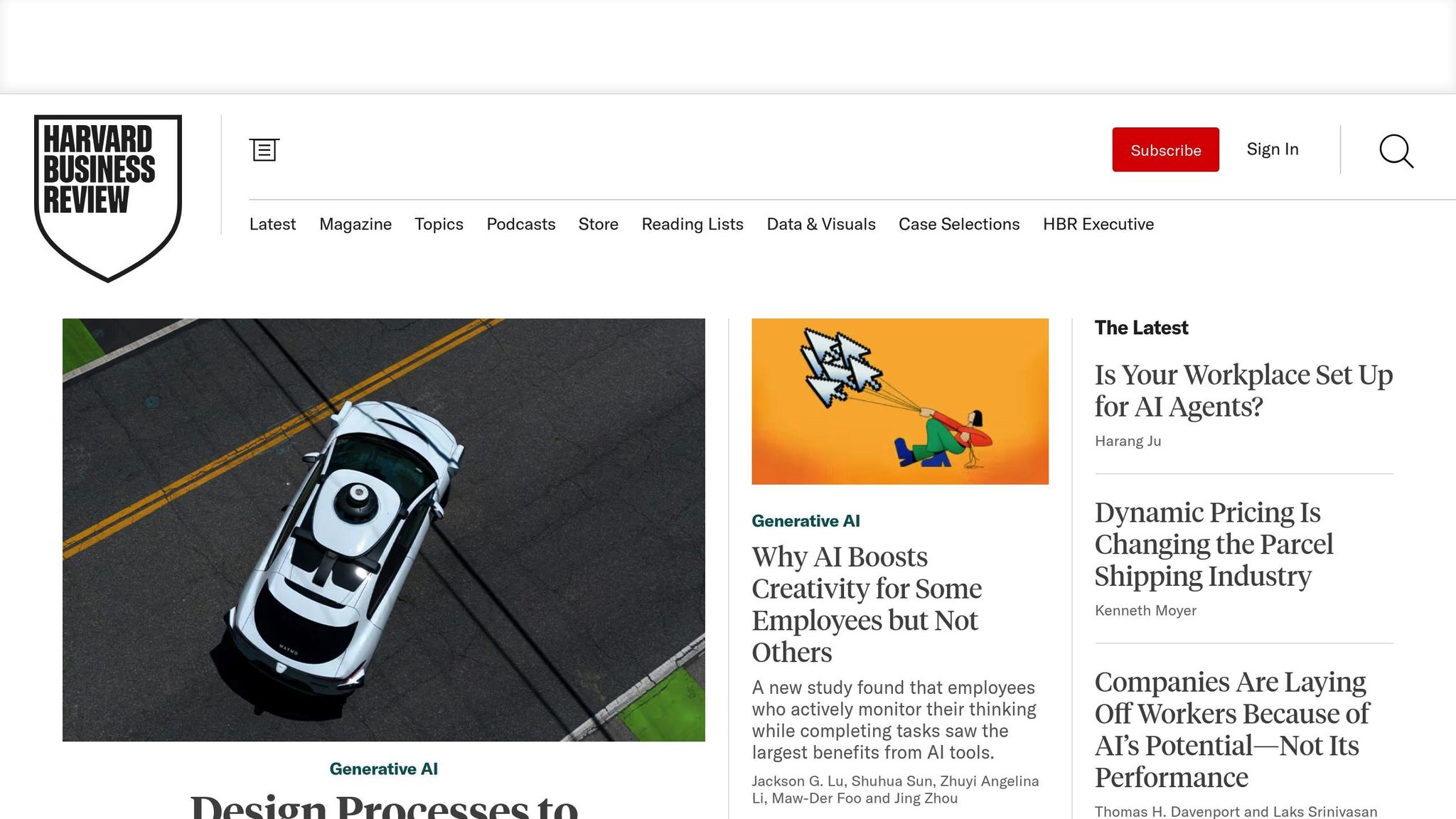 The Harvard Business Review