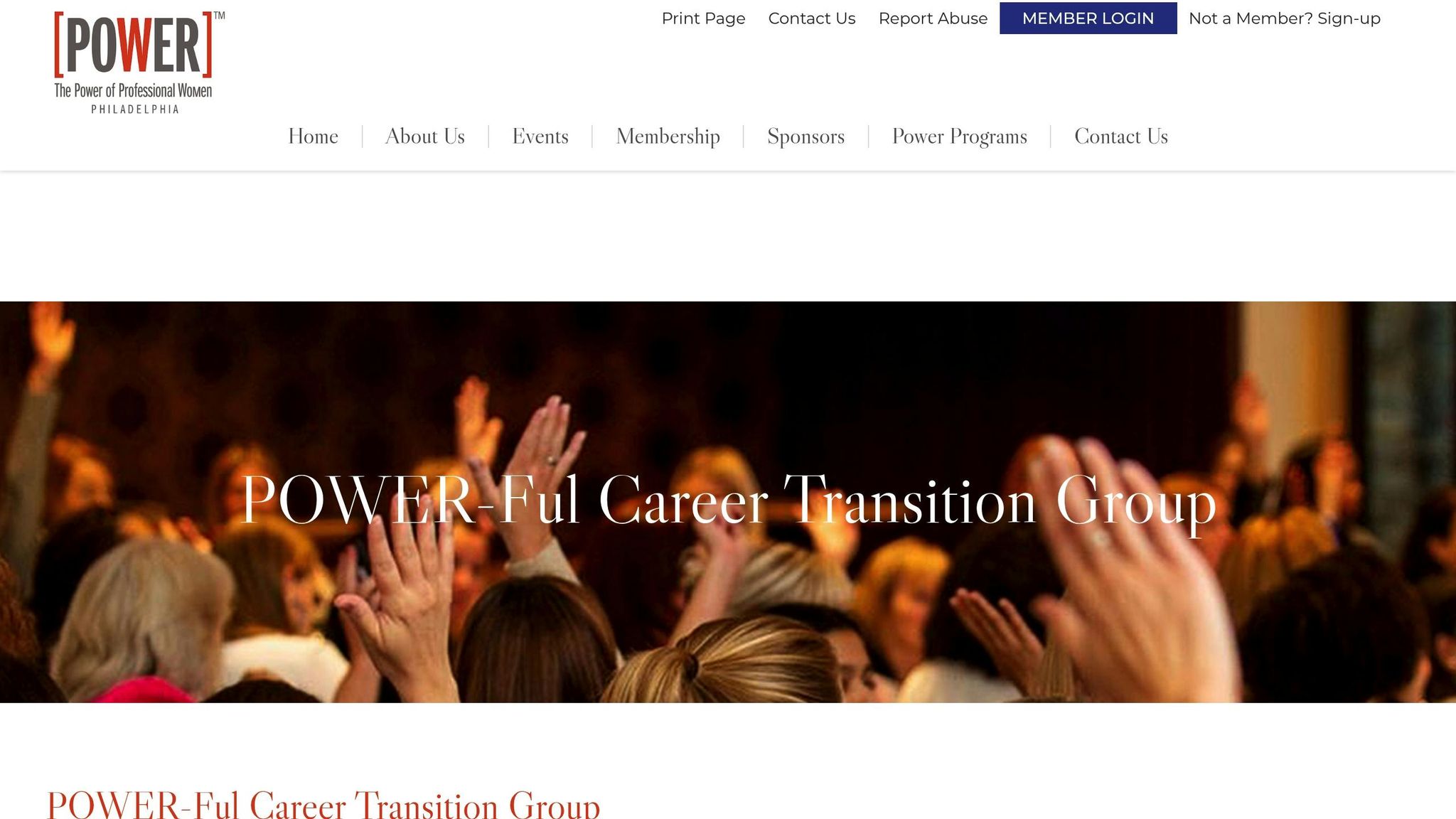 POWER-Ful Career Transition Group