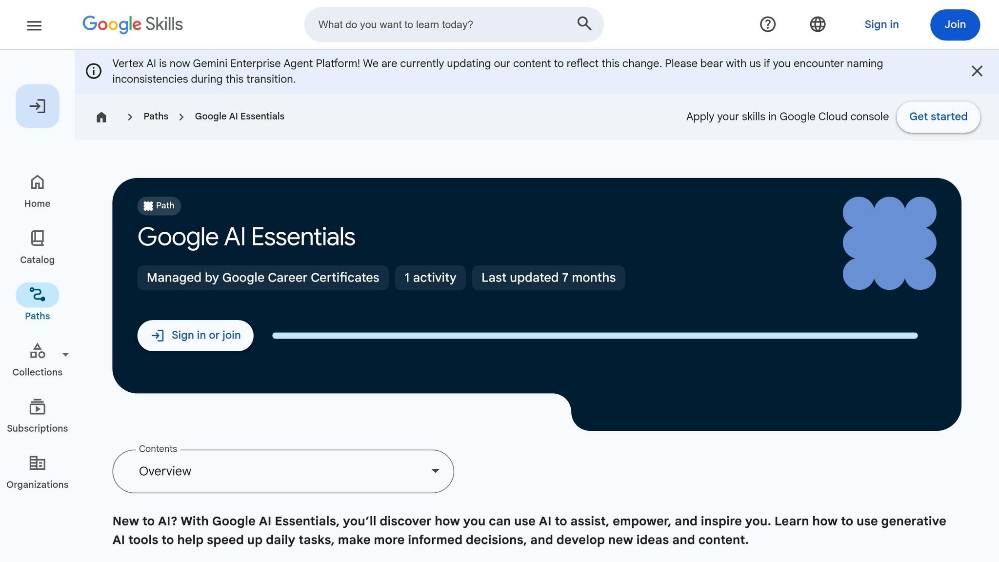 Google AI Essentials