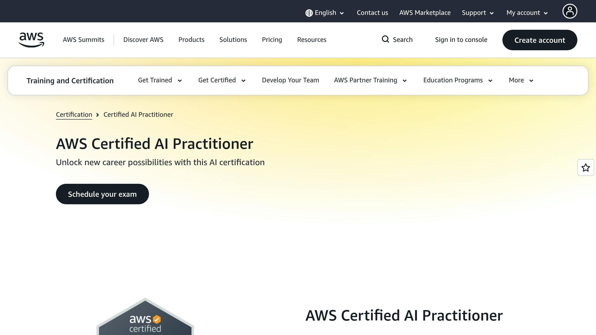 AWS Certified AI Practitioner
