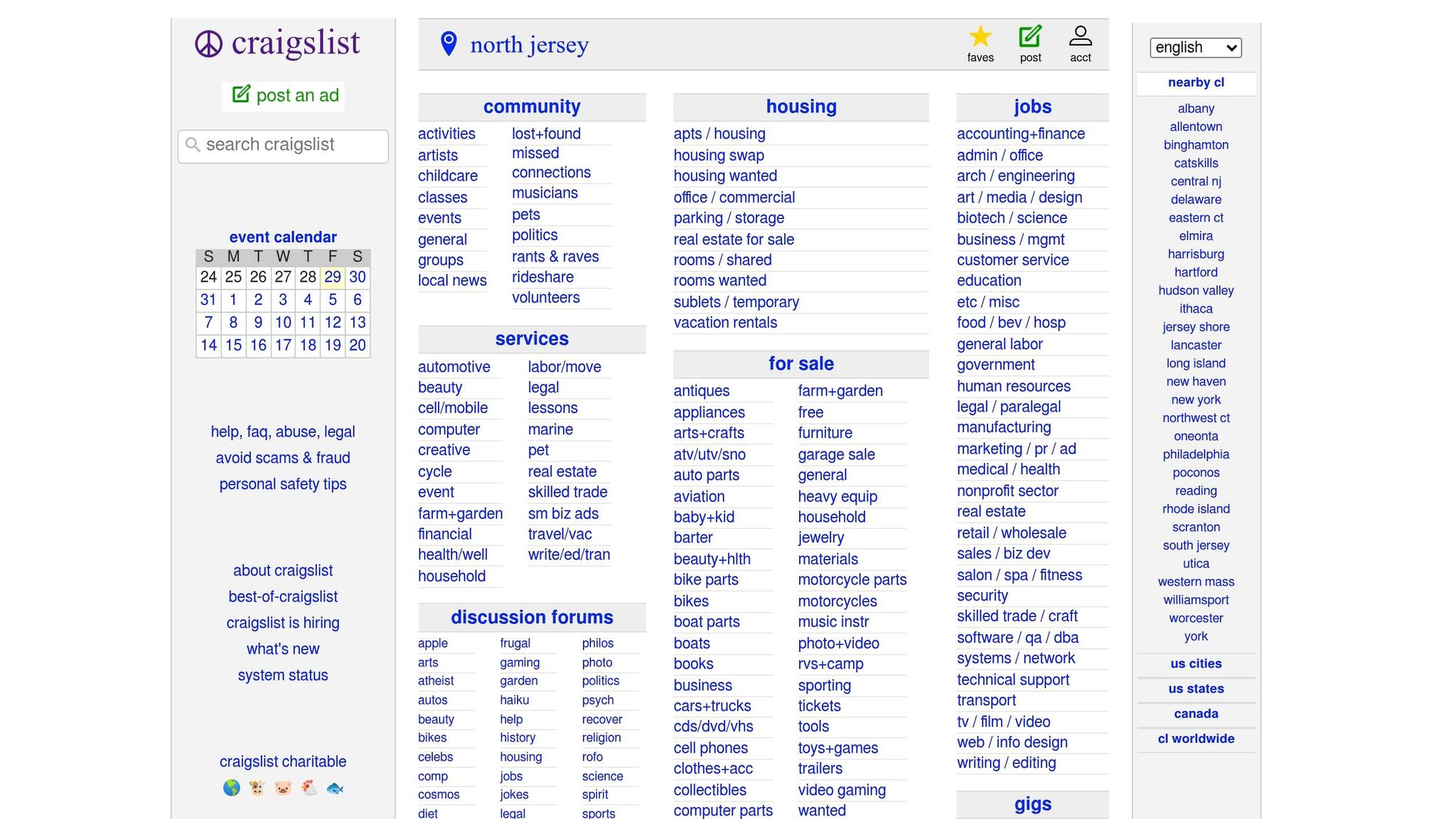 Craigslist Jobs