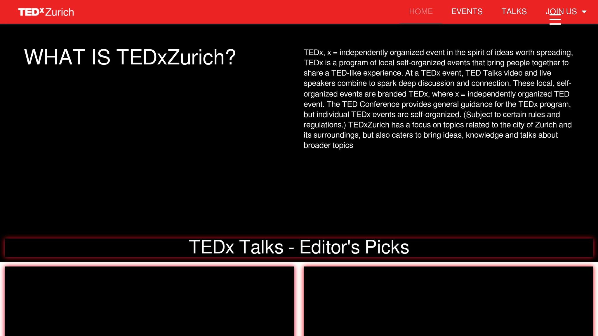 TEDxZurich