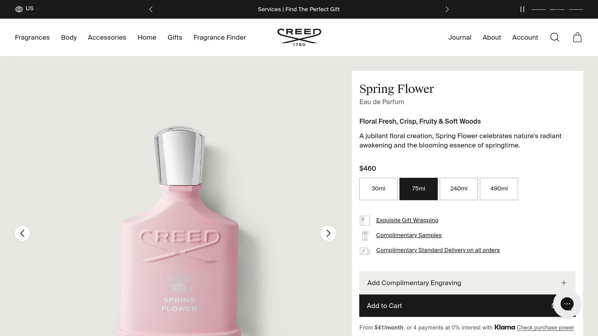 Creed Spring Flower