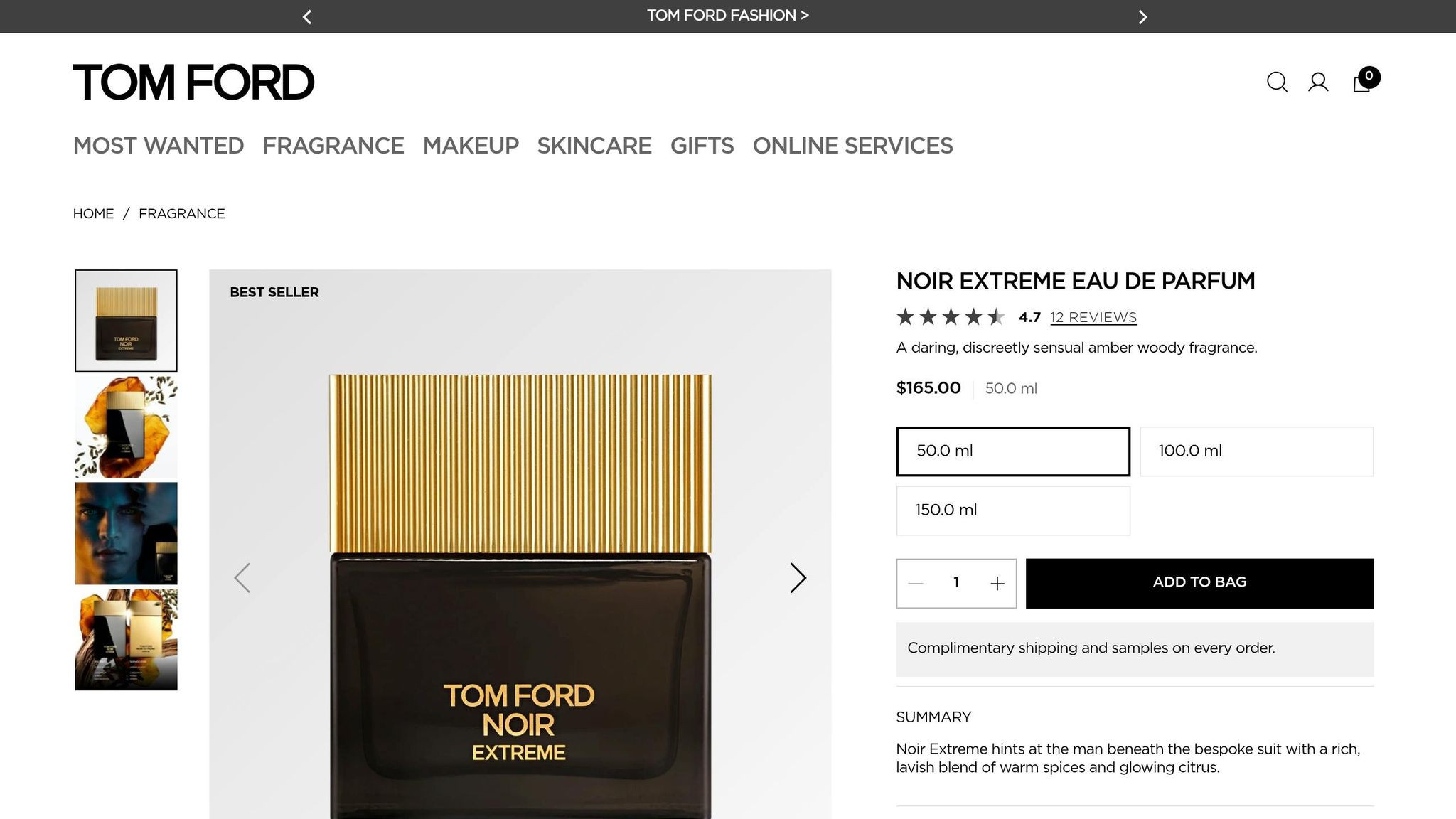 Tom Ford Noir Extreme