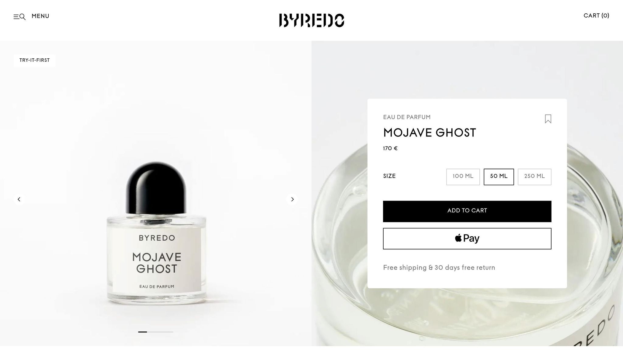 Byredo Mojave Ghost