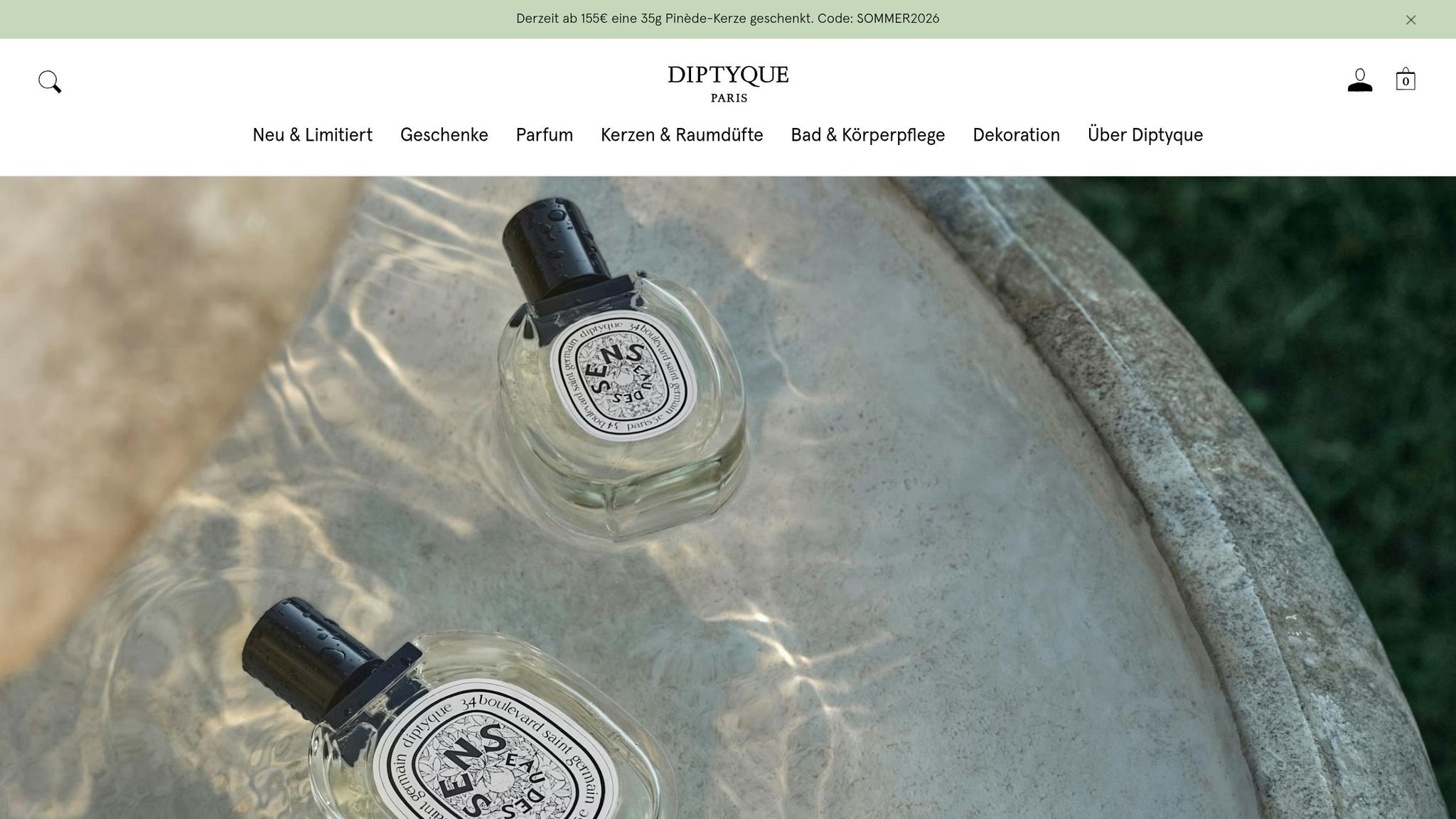 Diptyque Eau des Sens