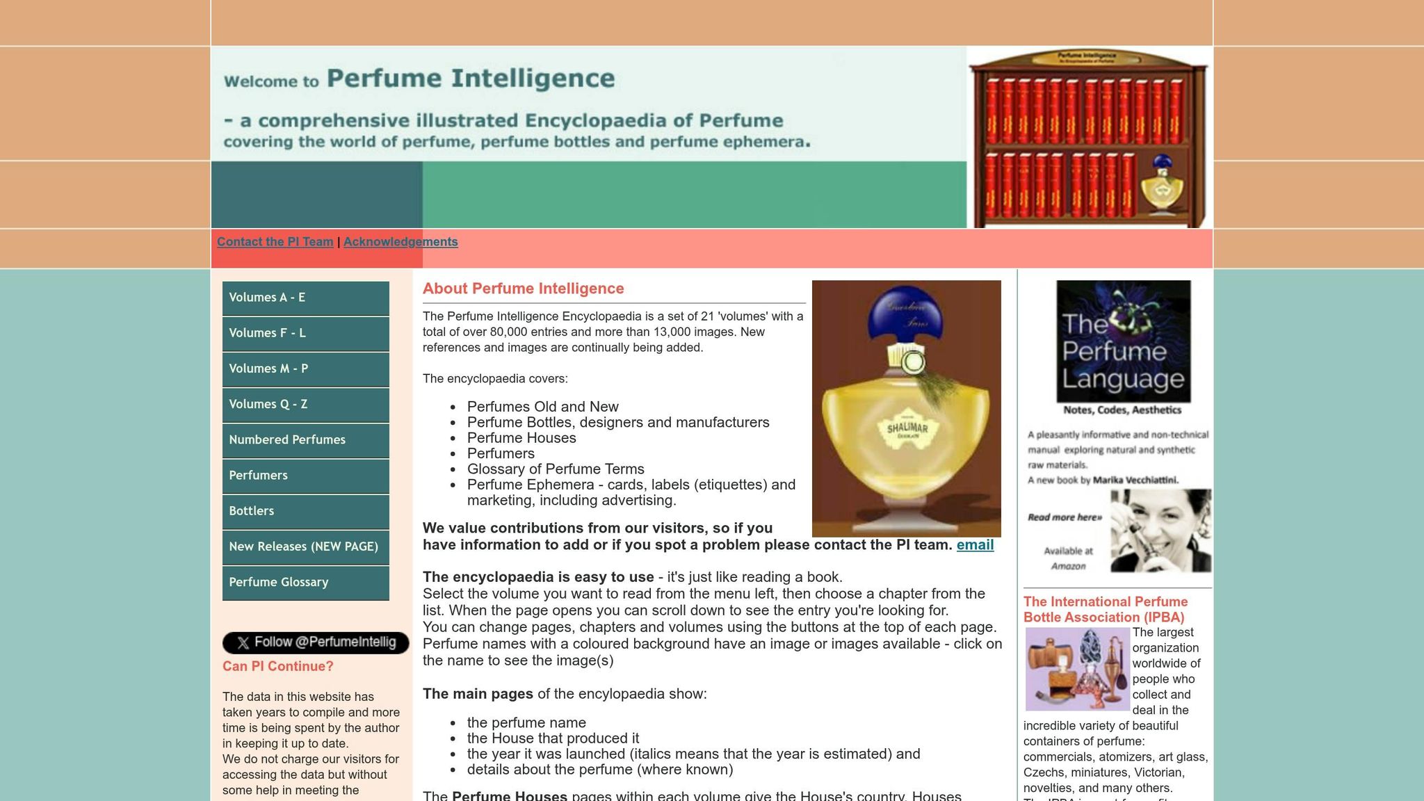 Perfume Intelligence