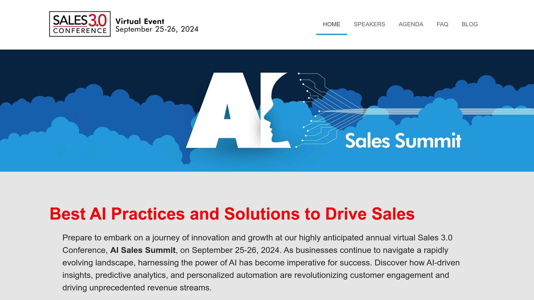 Sales Summit 2024