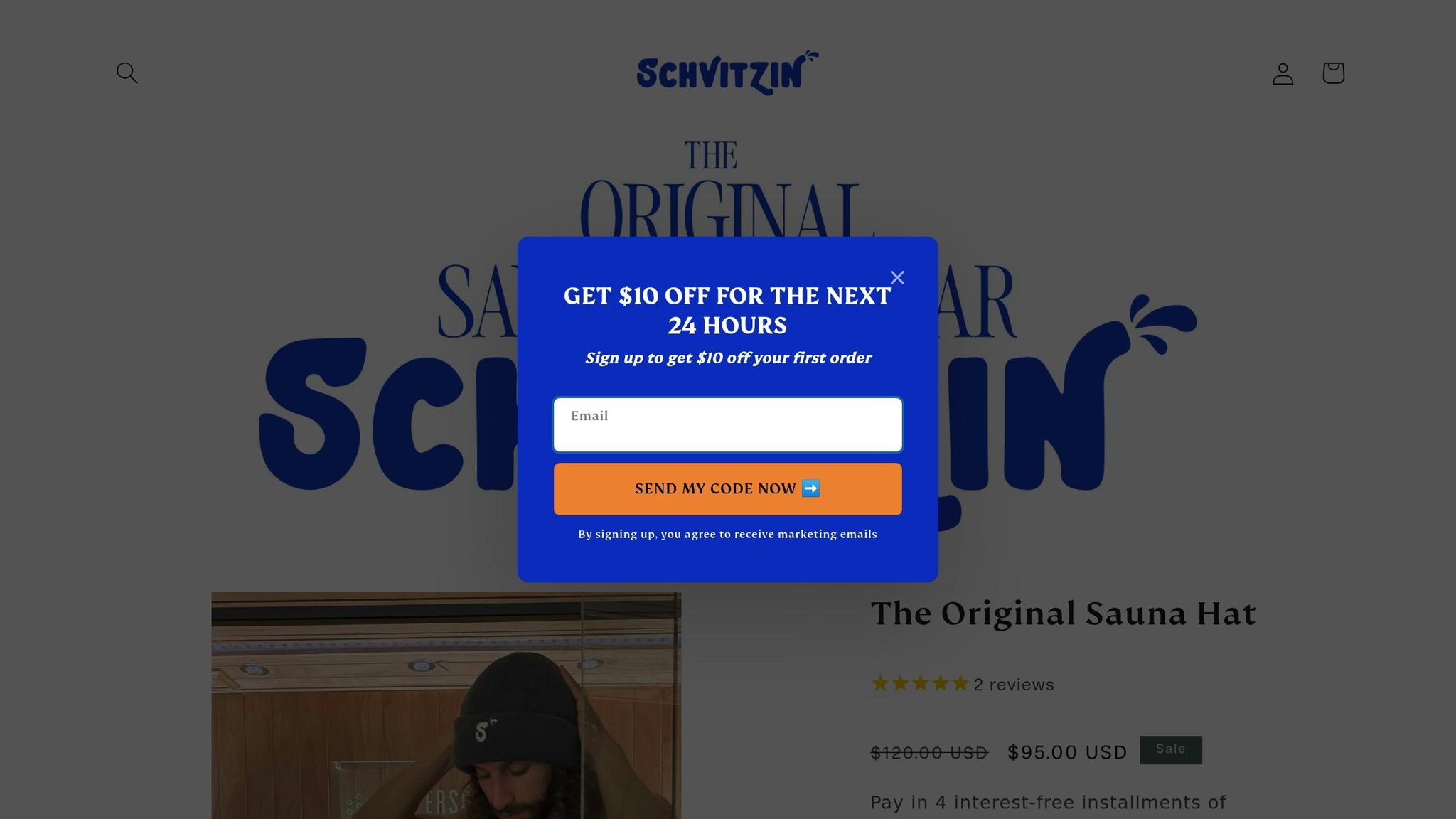 Schvitzin