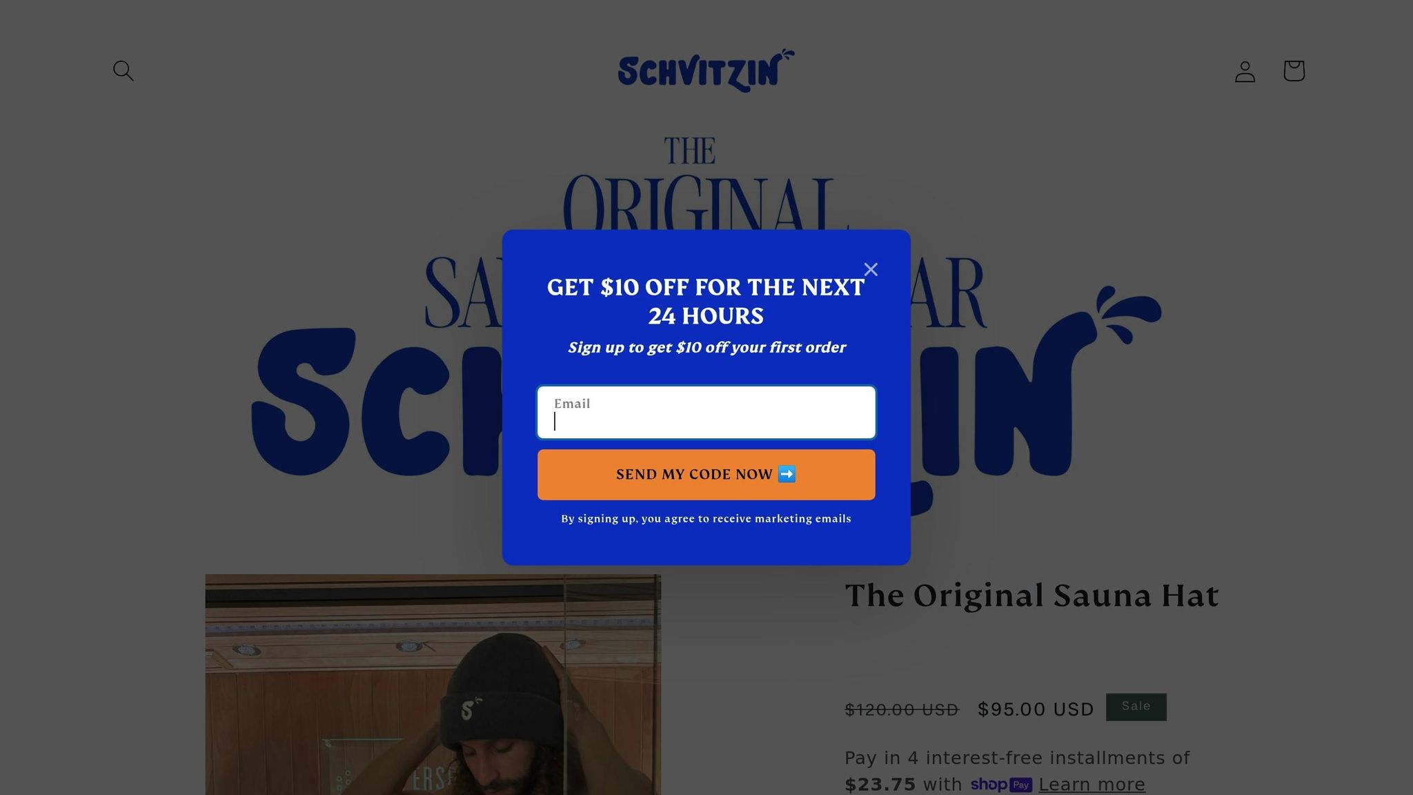 Schvitzin