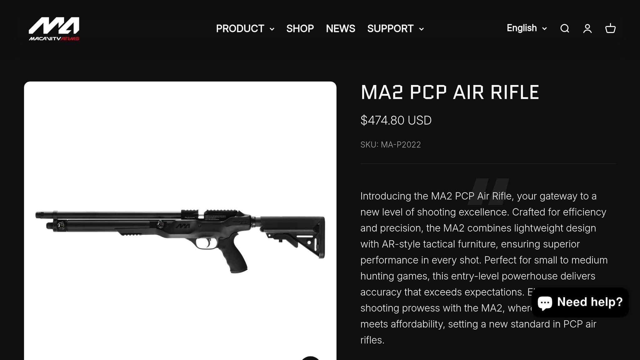 Mavity Arms Sniper MA2