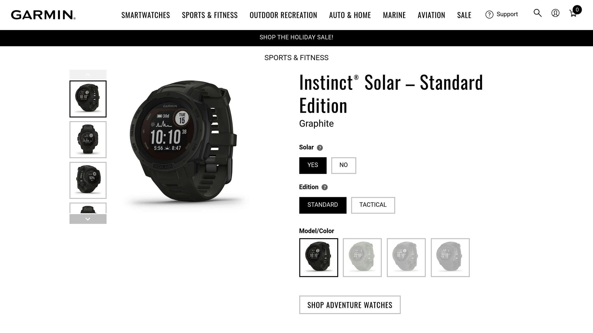Garmin Instinct Solar