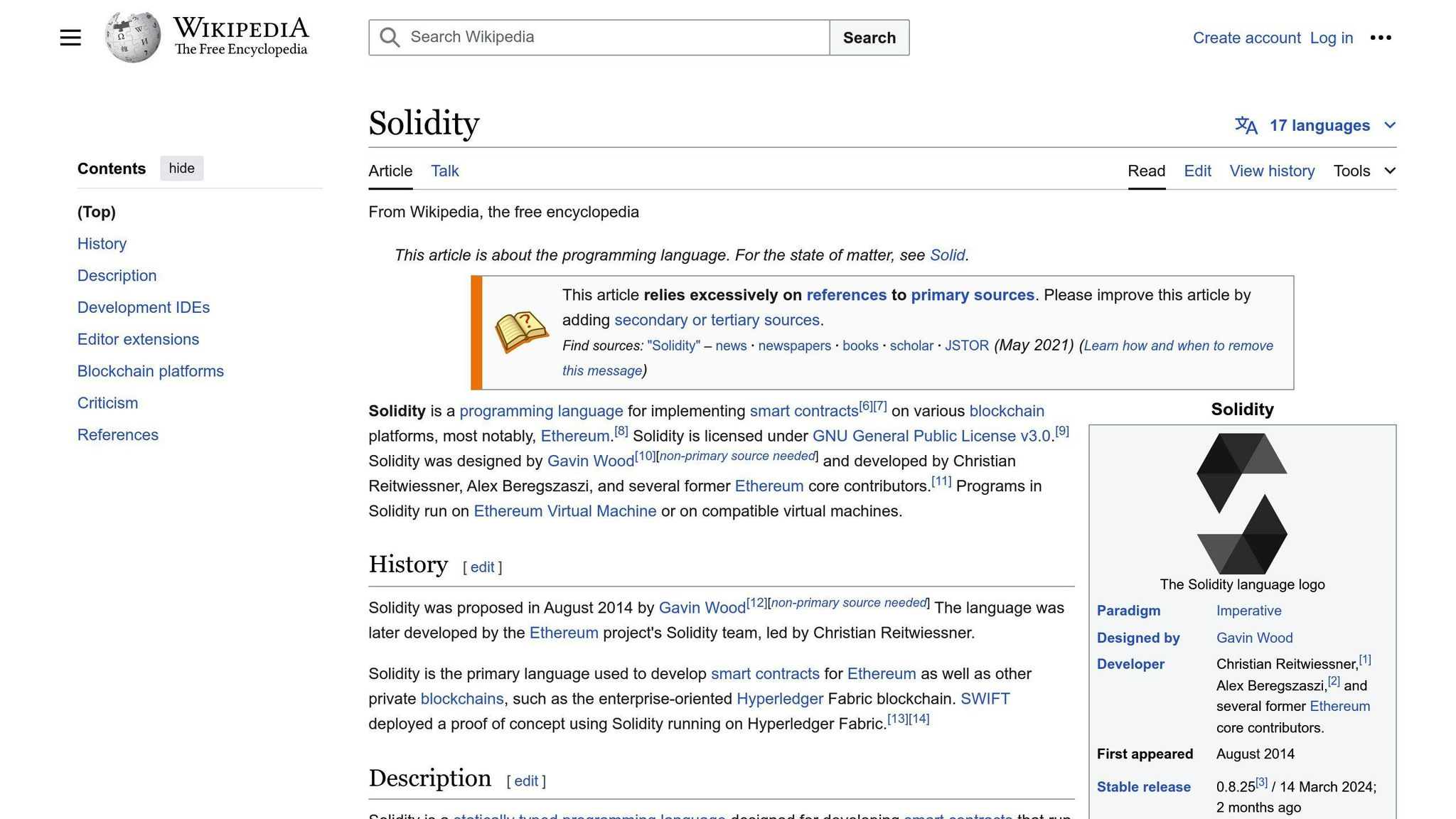 Solidity
