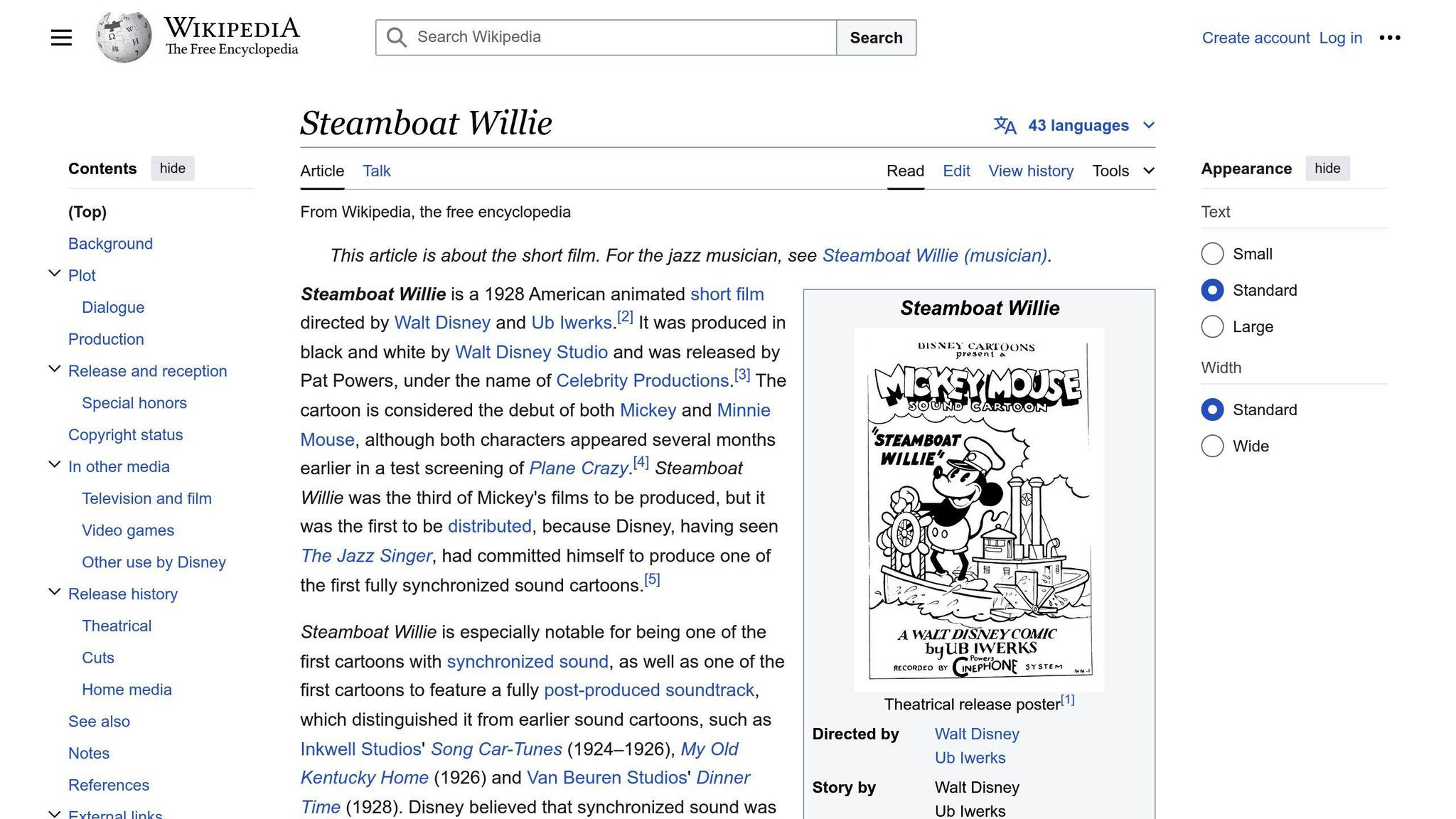 Steamboat Willie