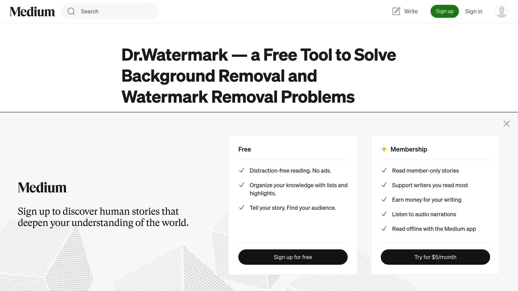 Dr. Watermark