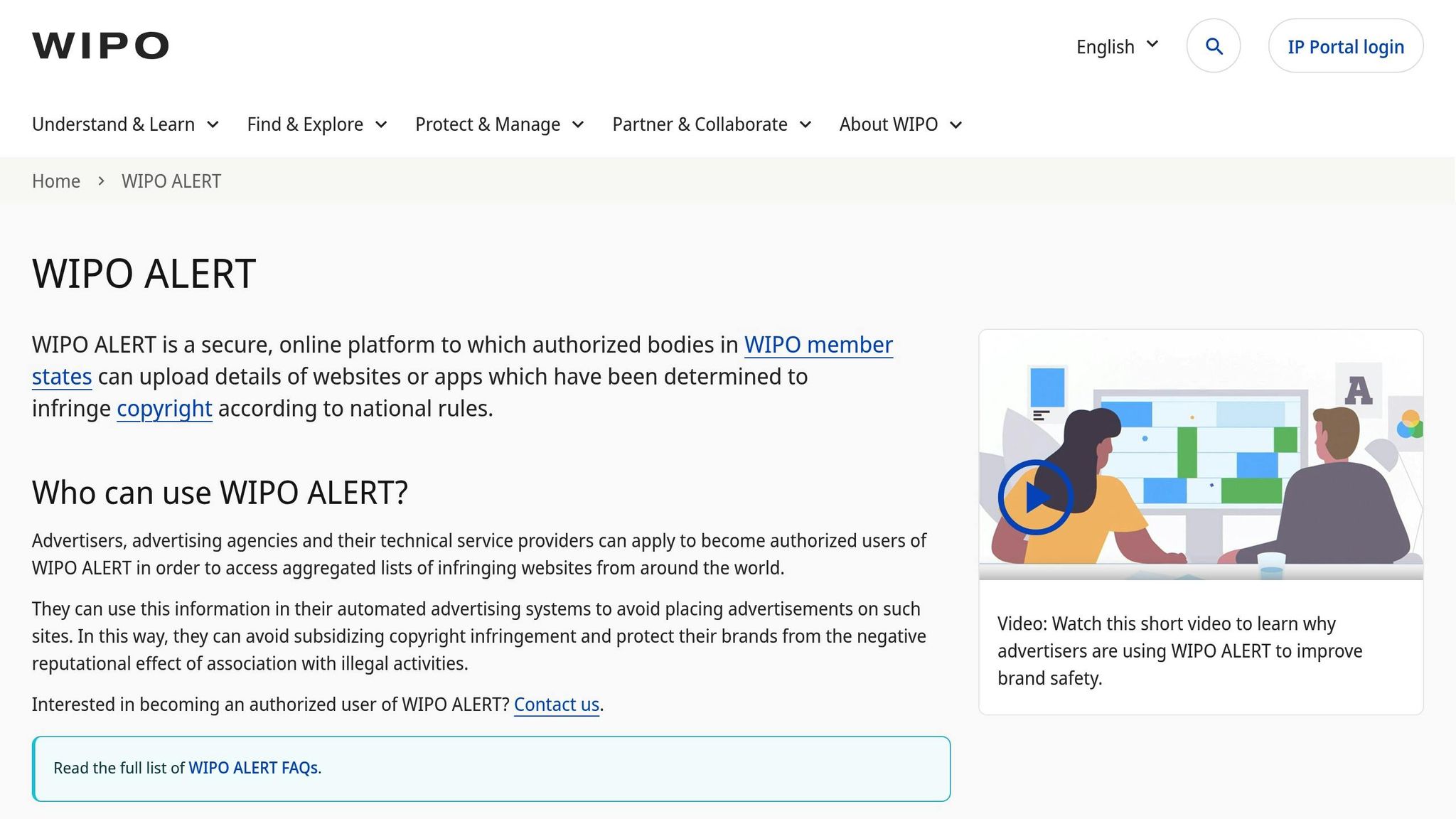 WIPO ALERT