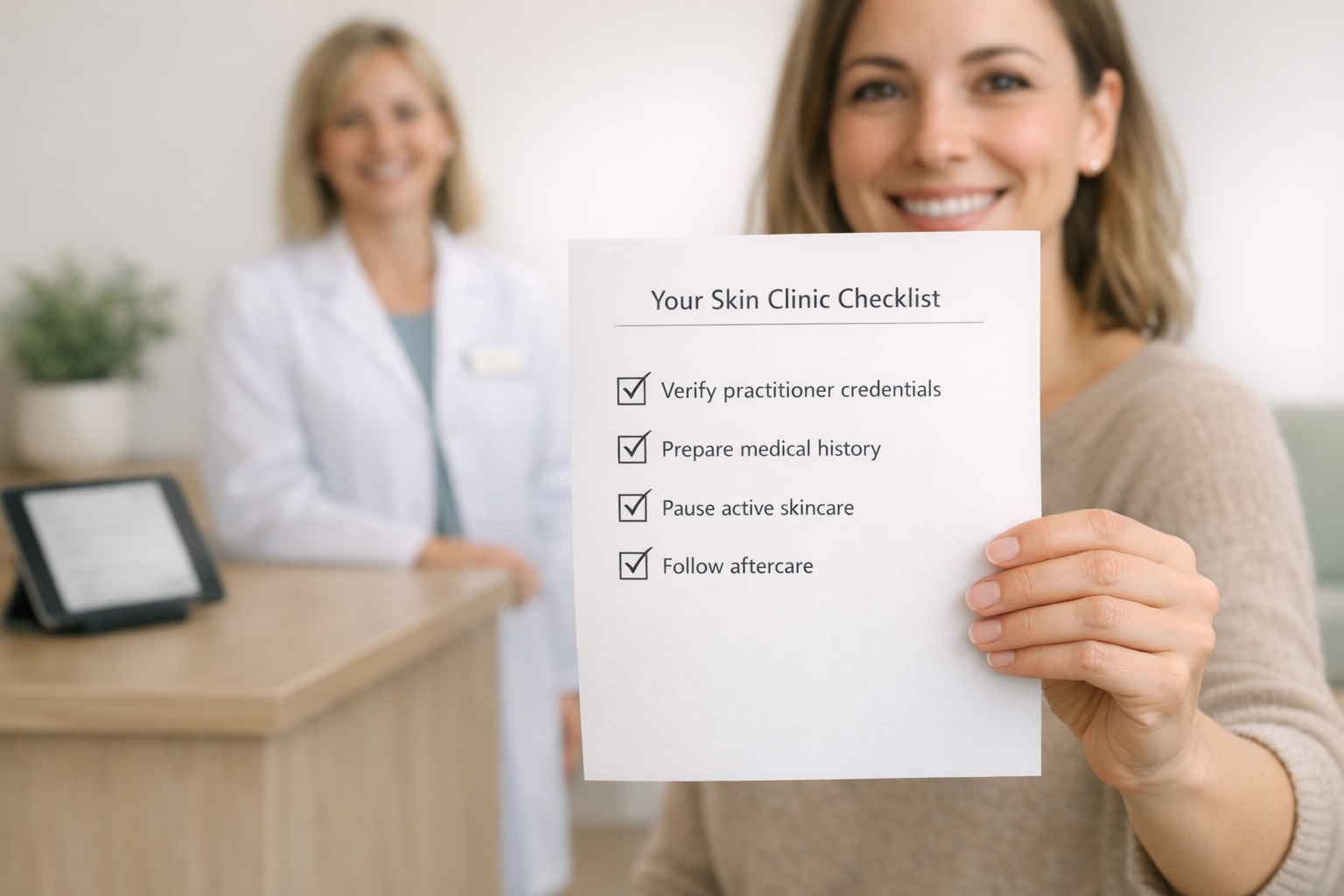 Essential Checklist for Your First Skin Clinic Visit