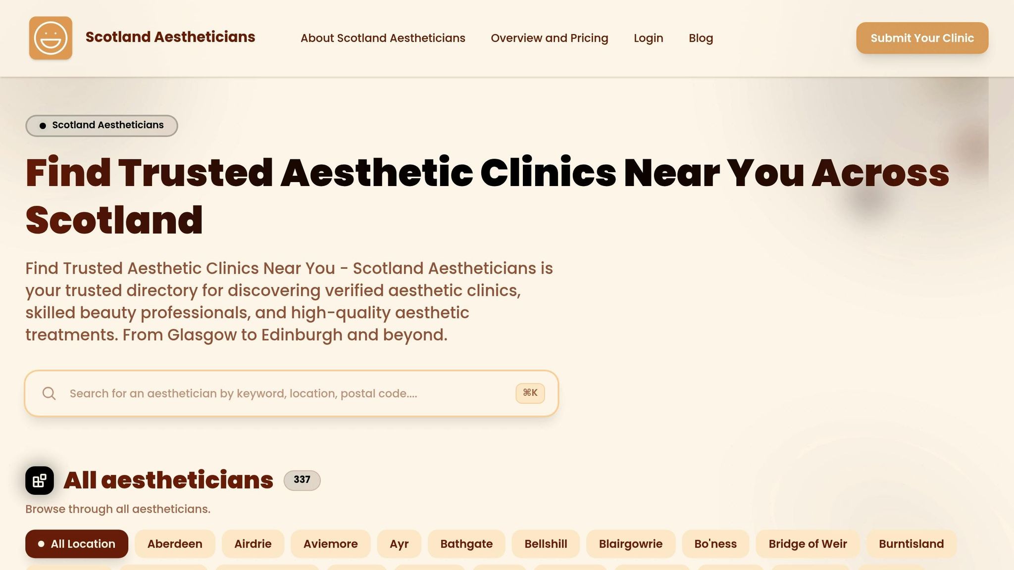 Scotland Aestheticians