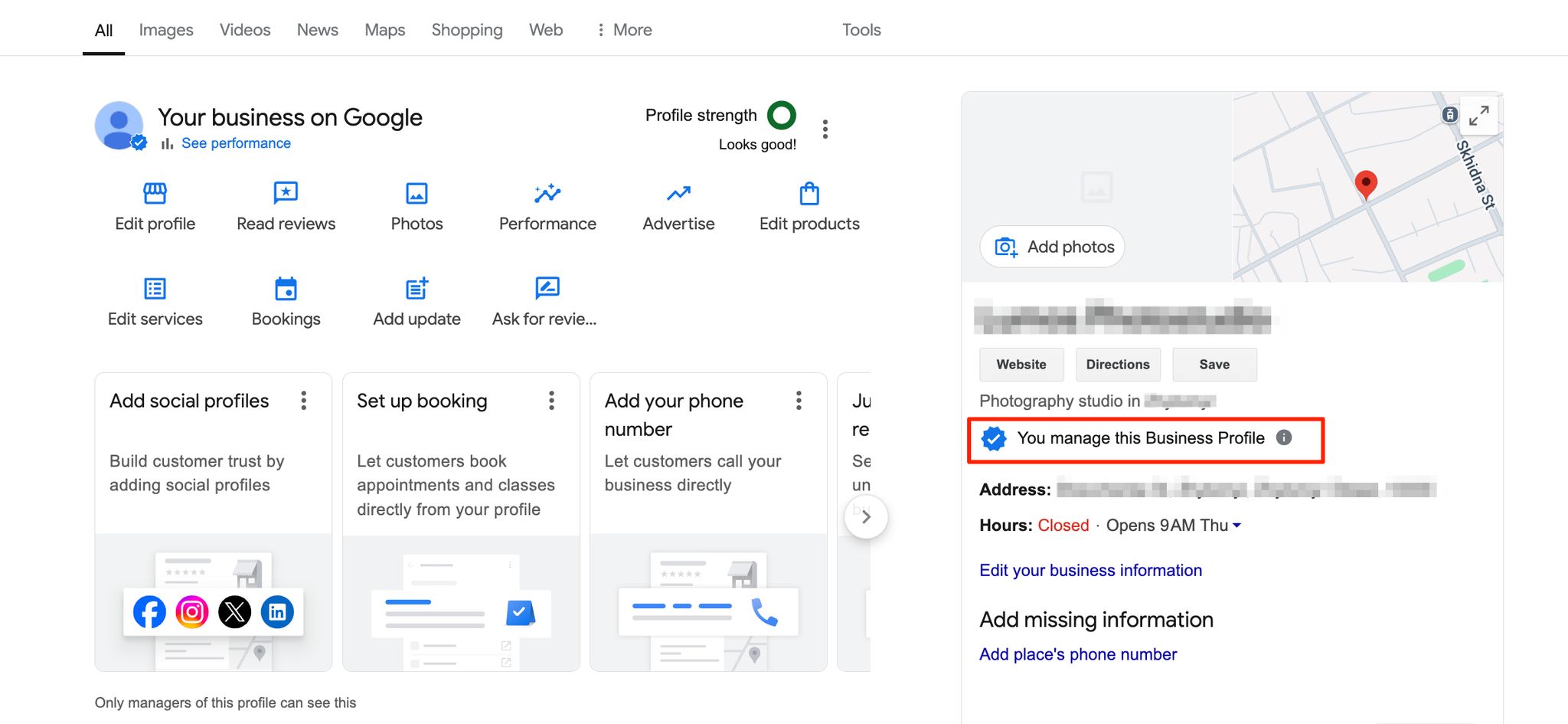A person typing on a laptop, writing clear and sales-focused answers for Google Q&A.