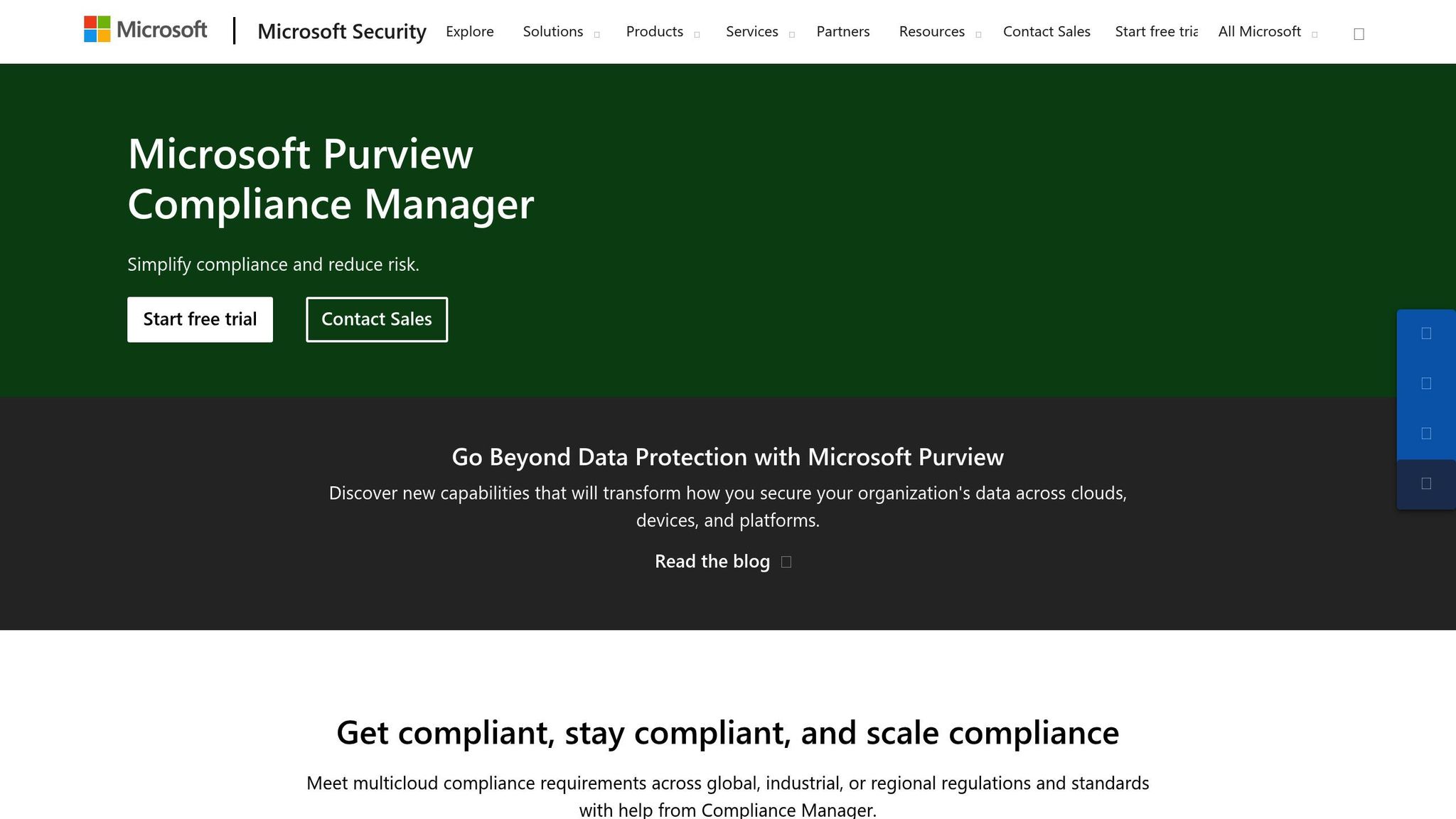 Microsoft Purview Compliance Manager