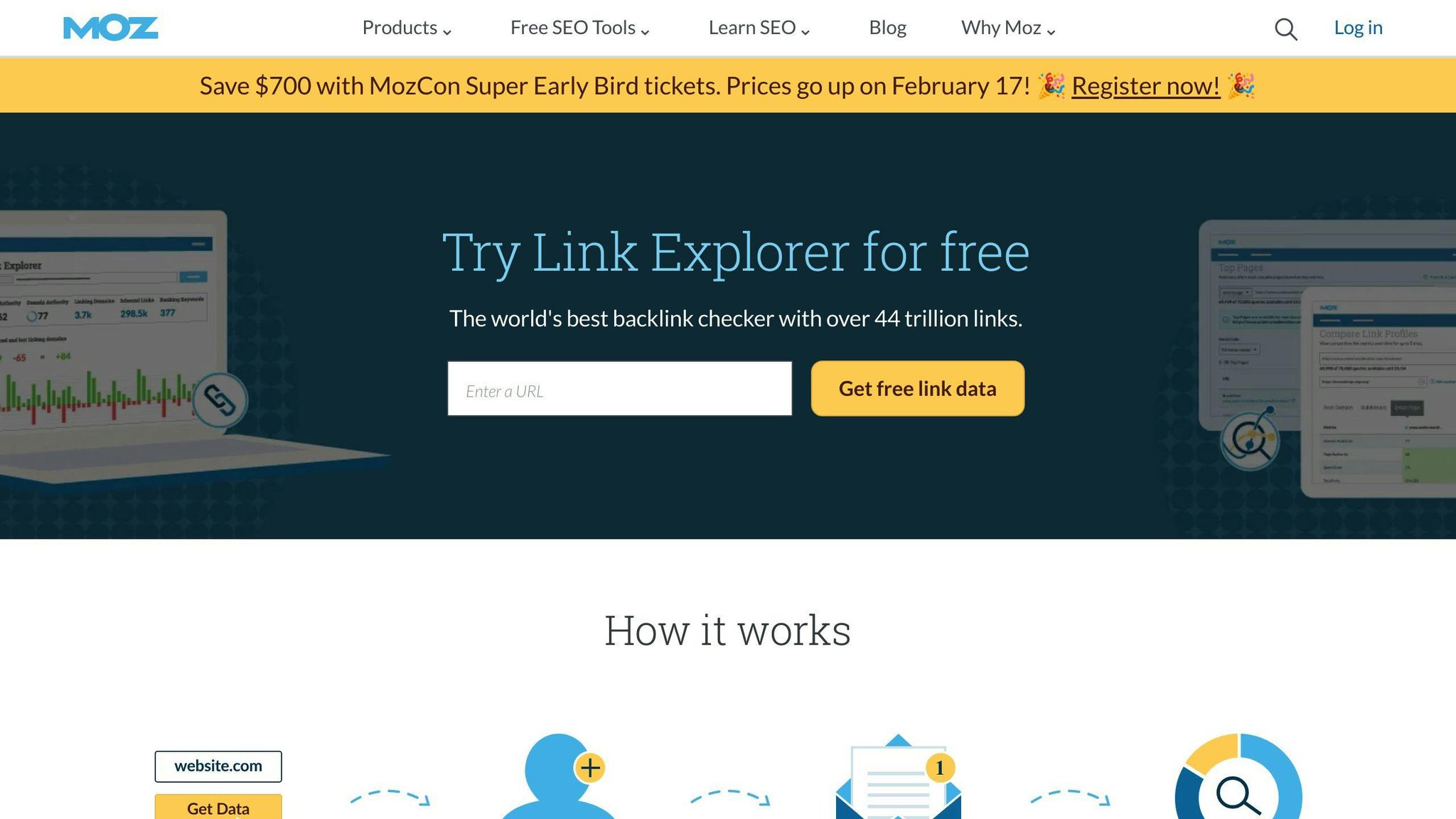 Moz Link Explorer