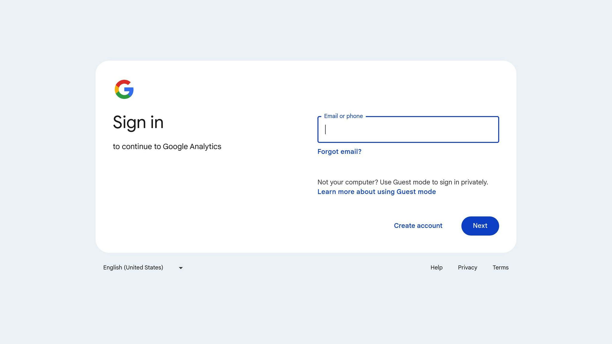 Google Analytics