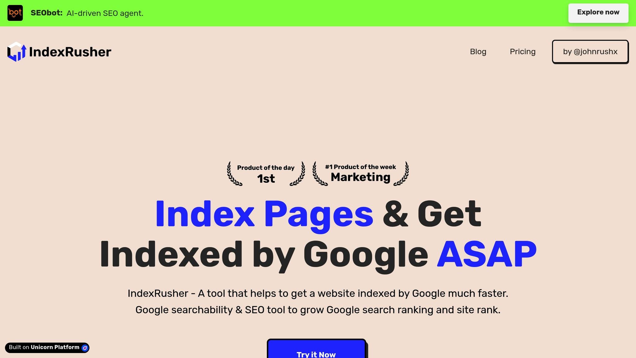 Index Rusher