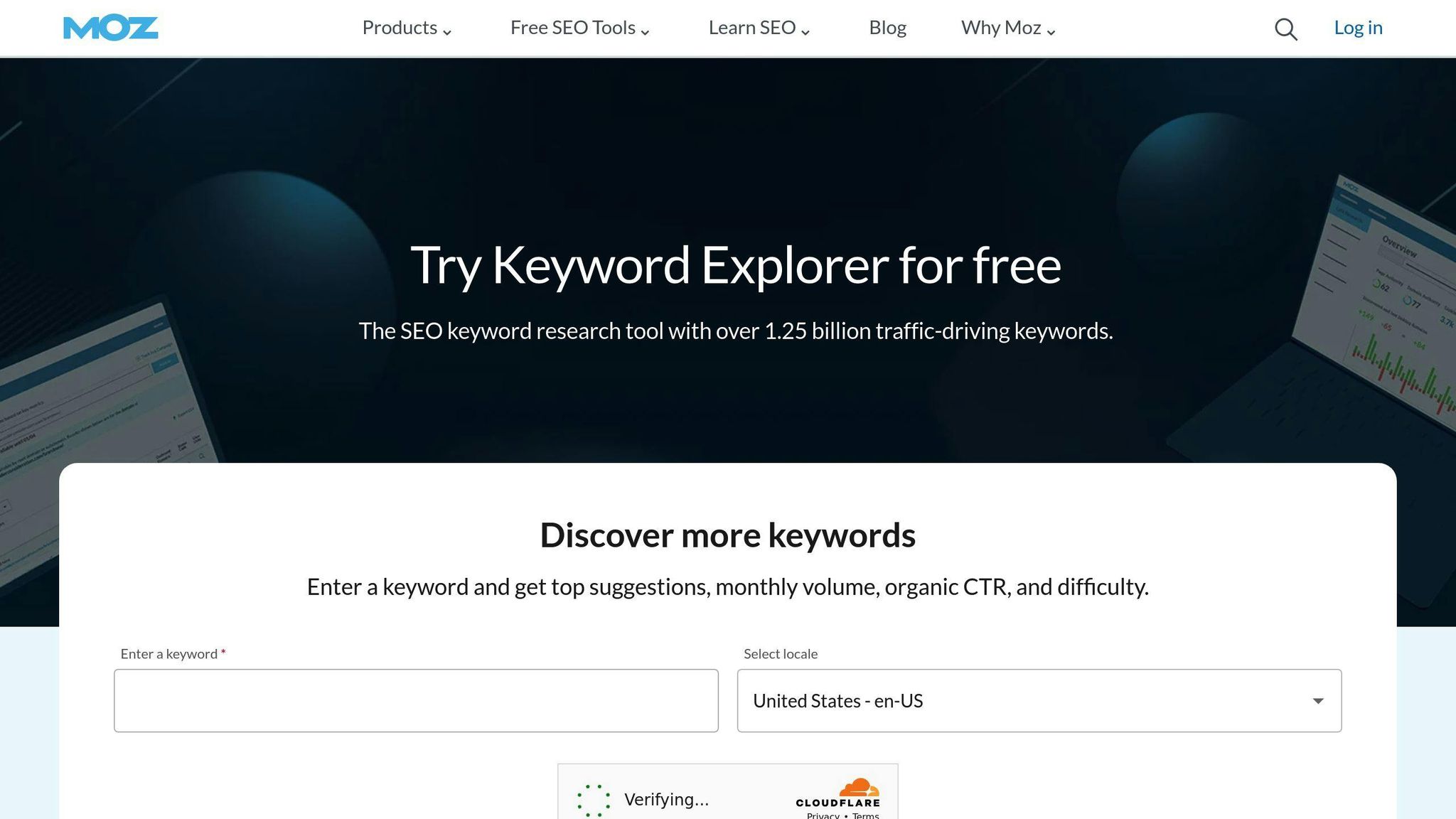 Moz Keyword Explorer