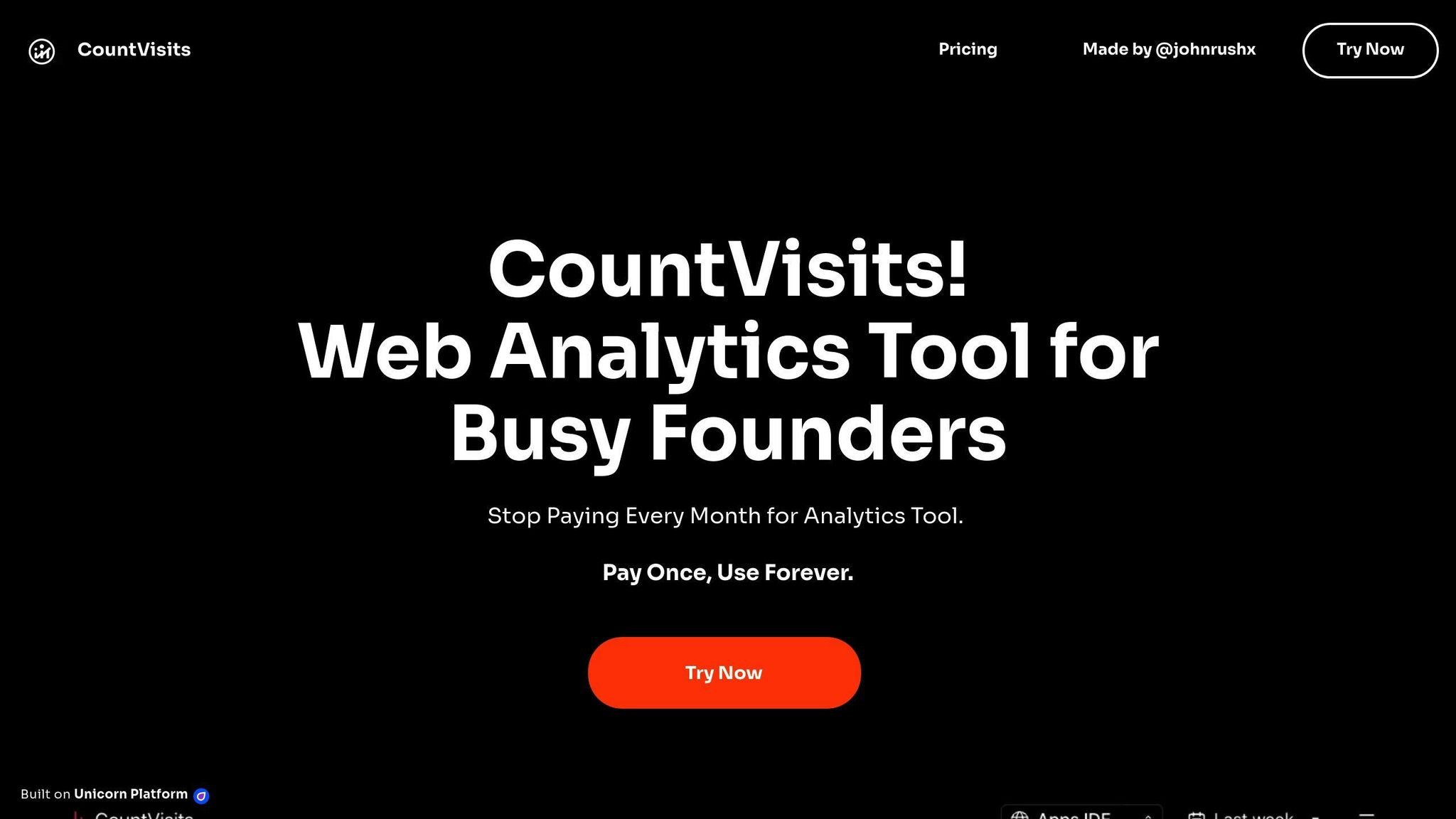 CountVisits Analytics