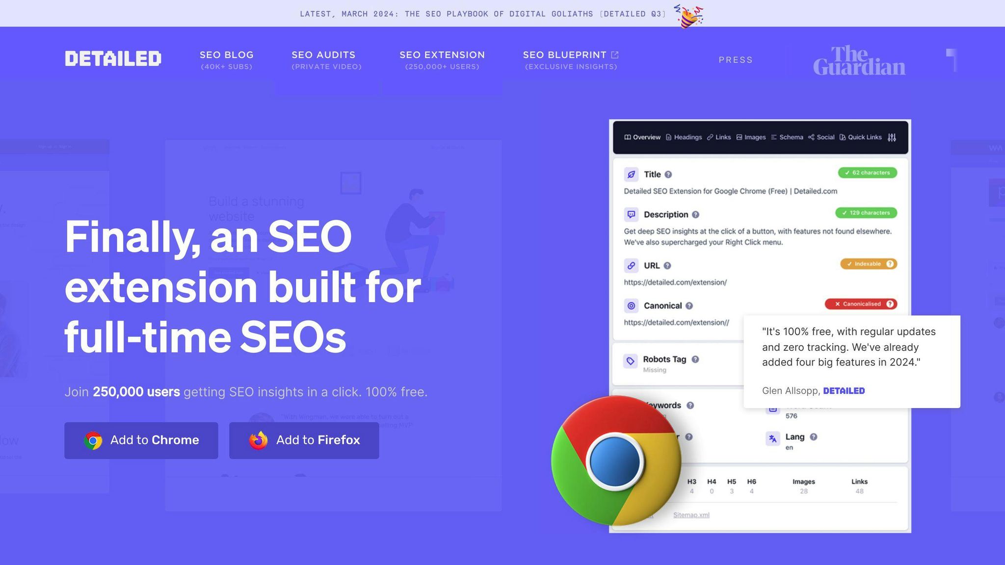 Detailed SEO Extension