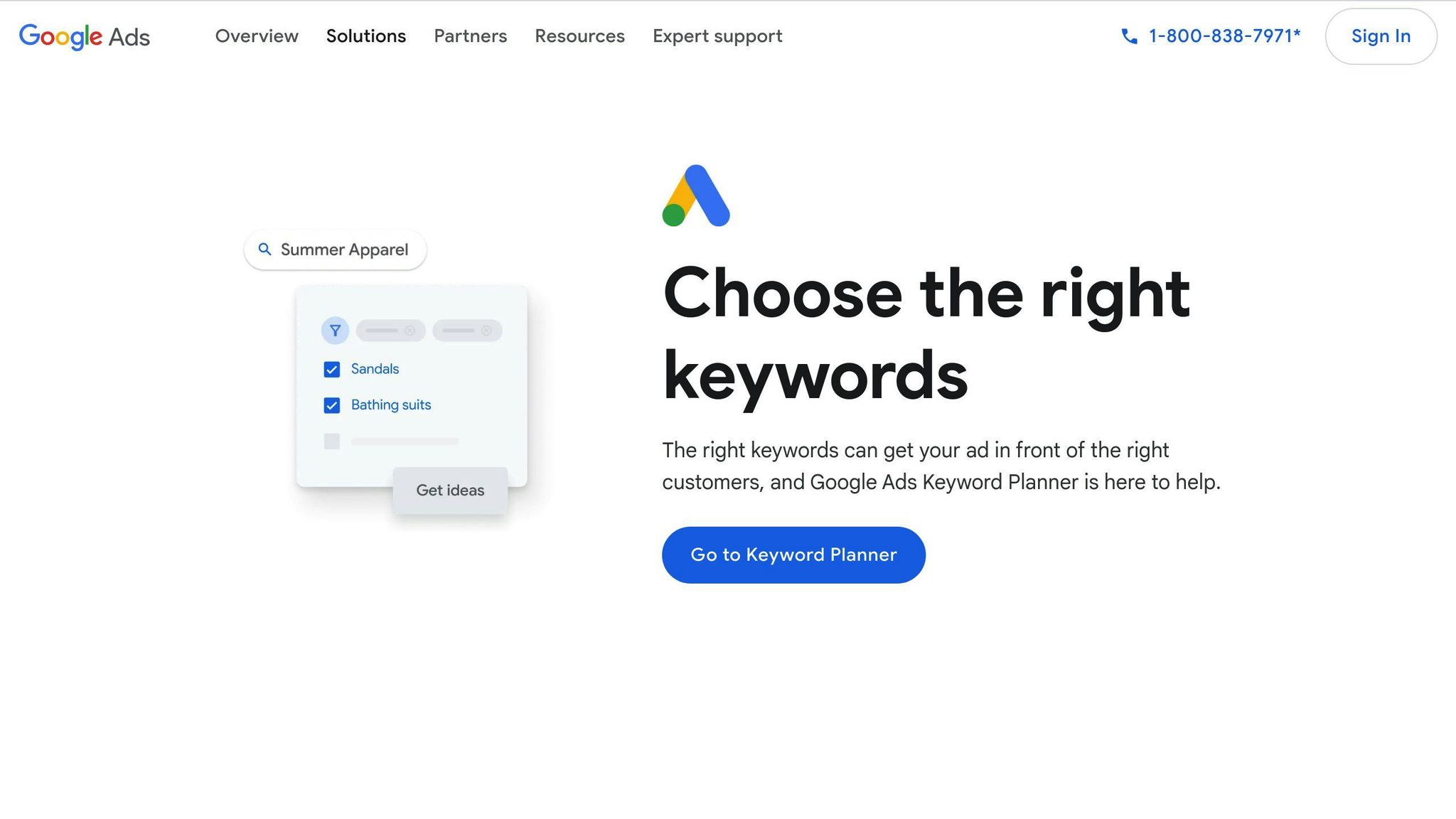 Google Keyword Planner