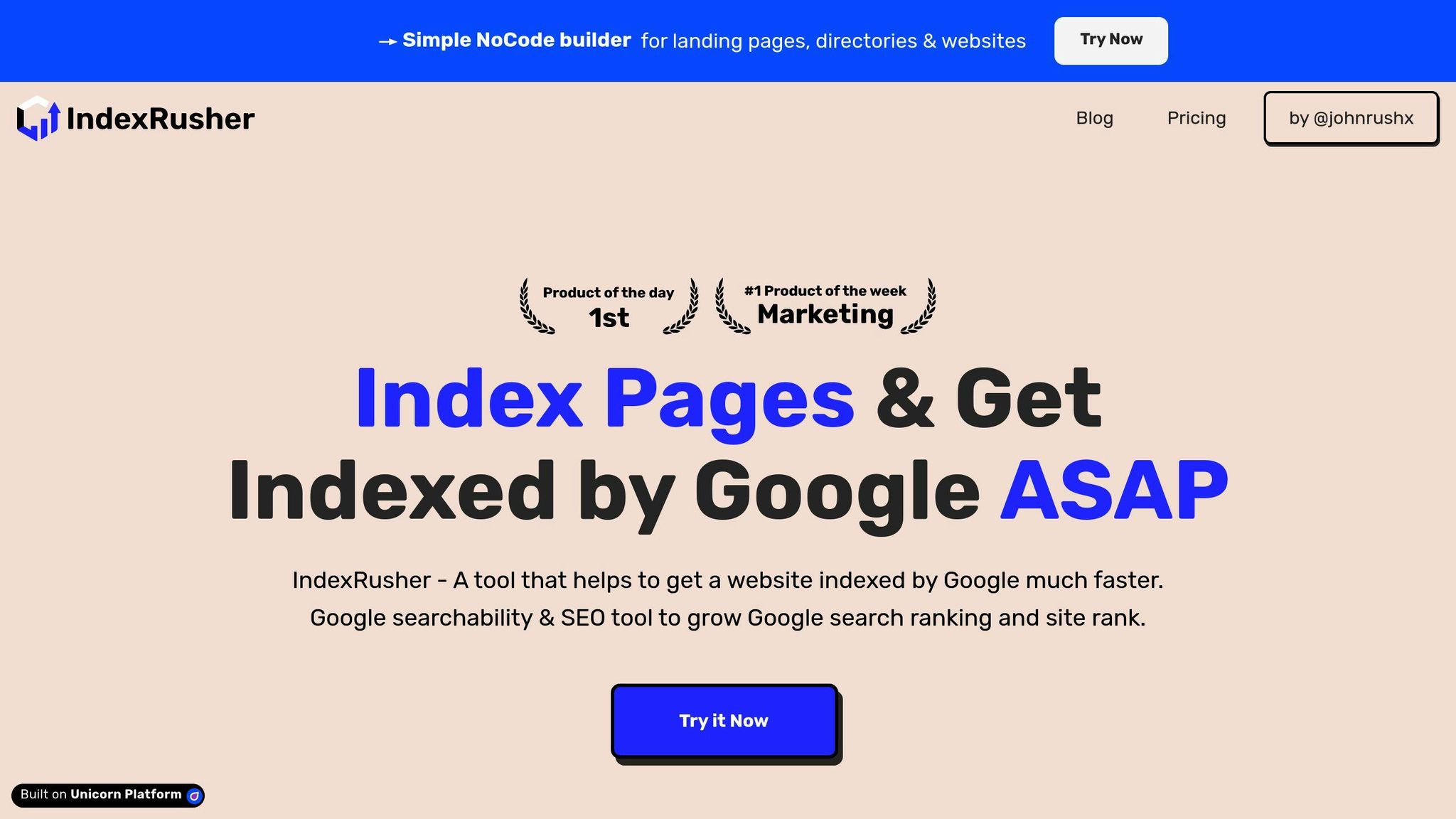 IndexRusher