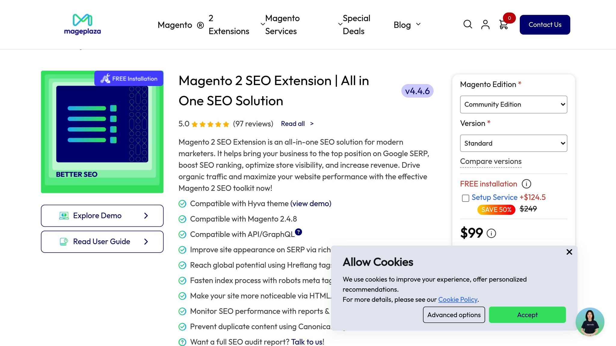 Mageplaza SEO Extension
